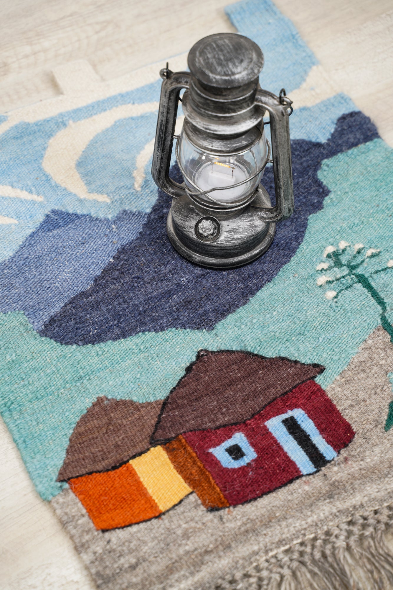 Vintage African Tapestry 2' x 1'8"