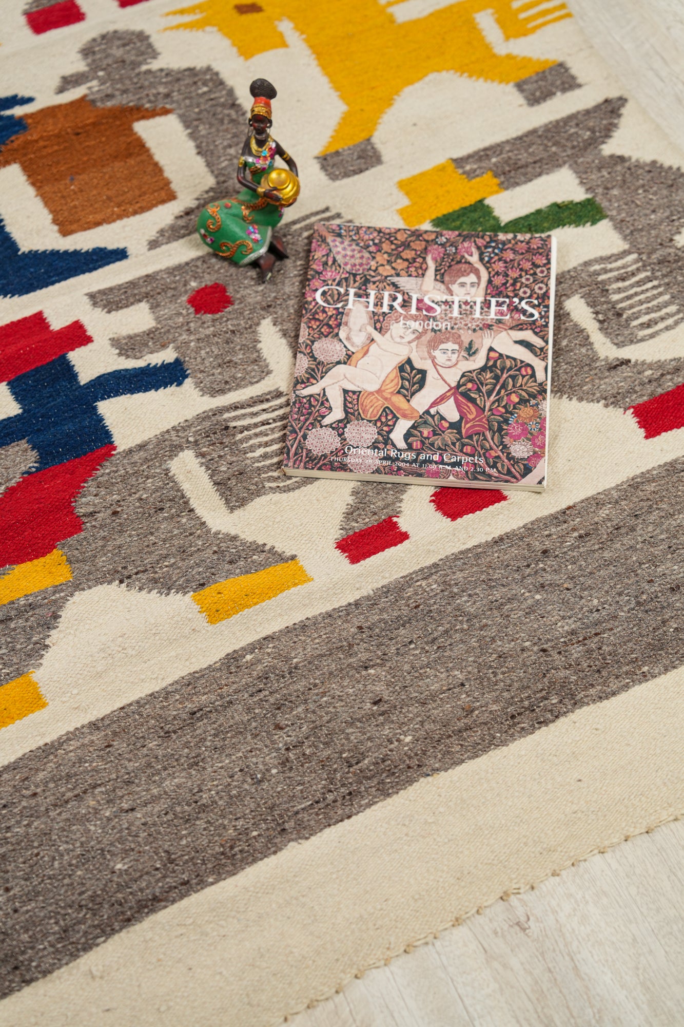 Vintage Mexican Tapestry 5'3" X 3'1"