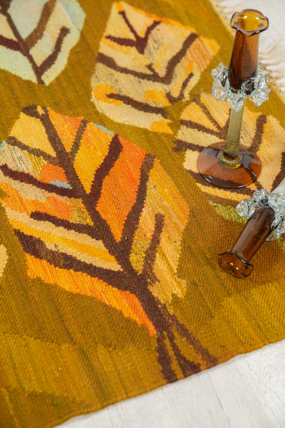Vintage Scandinavian Tapestry 3'2" x 2'3"