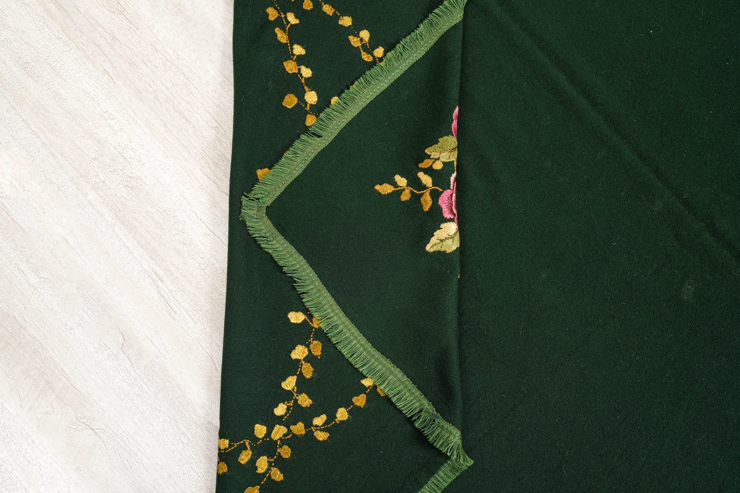 Vintage Polish Embroidery Textile 5'5" x 5'8"