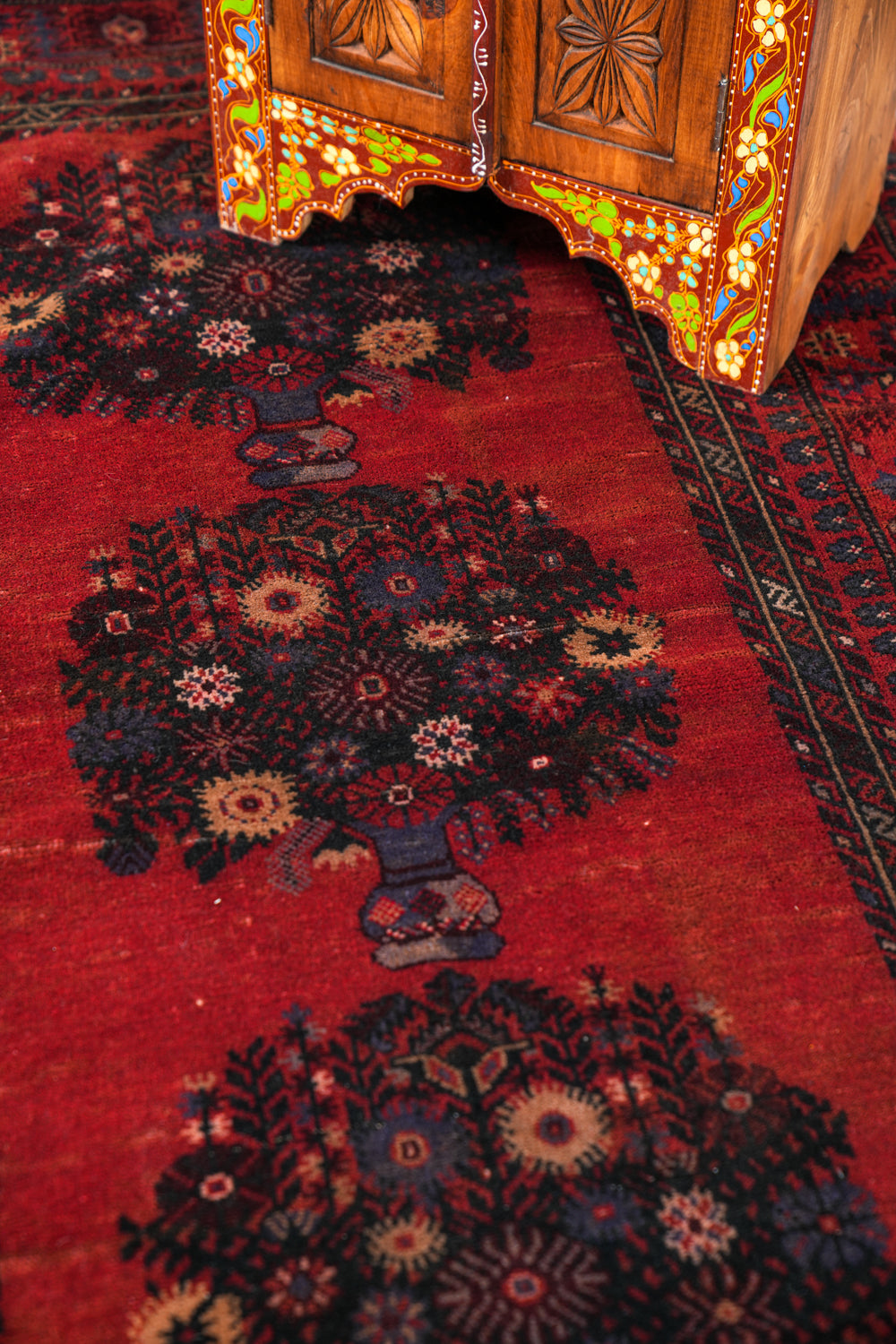 Vintage Baloch Rug 6' x 4' (vase)