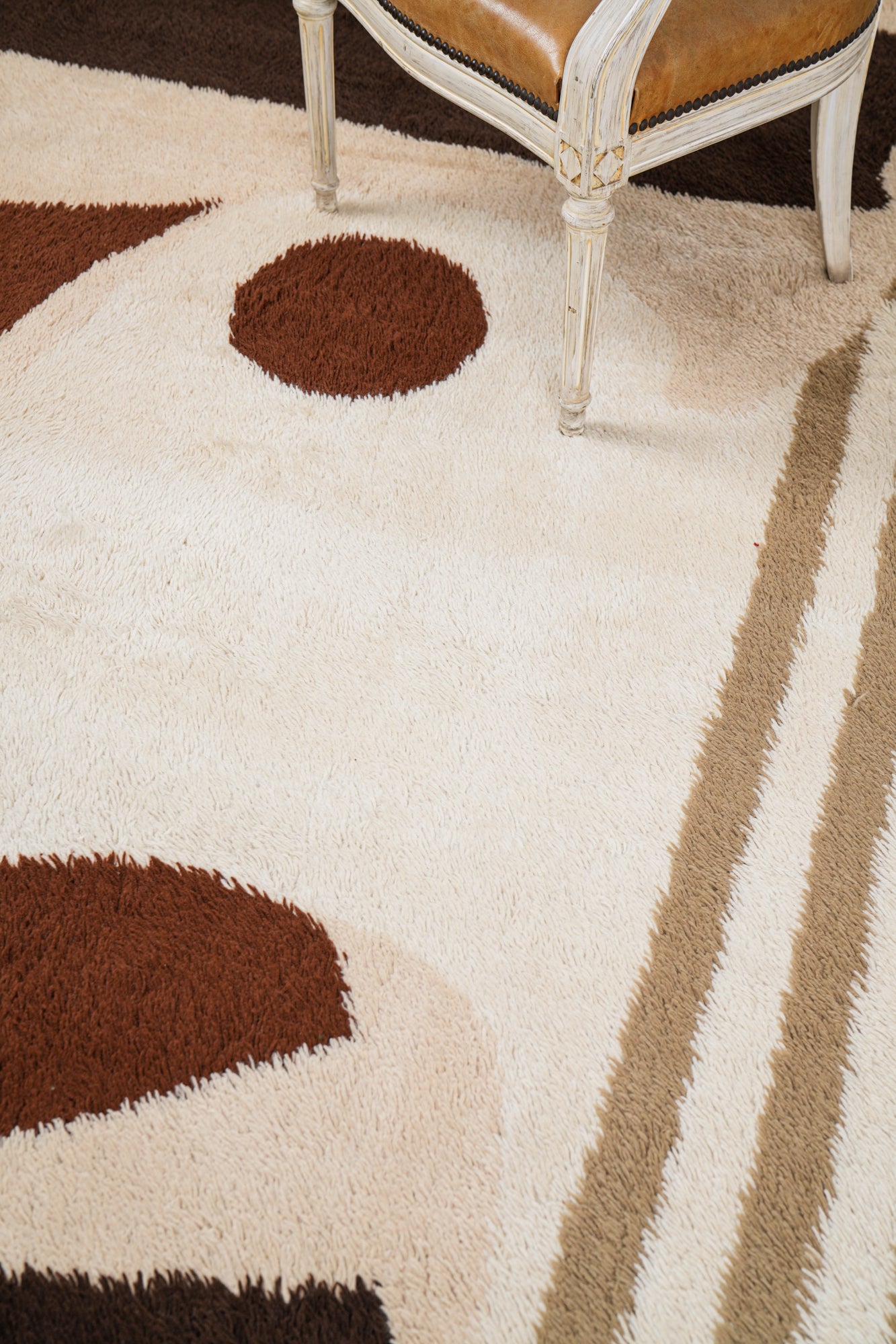 Vintage Scandinavian Rya Rug 11'6" x 8'