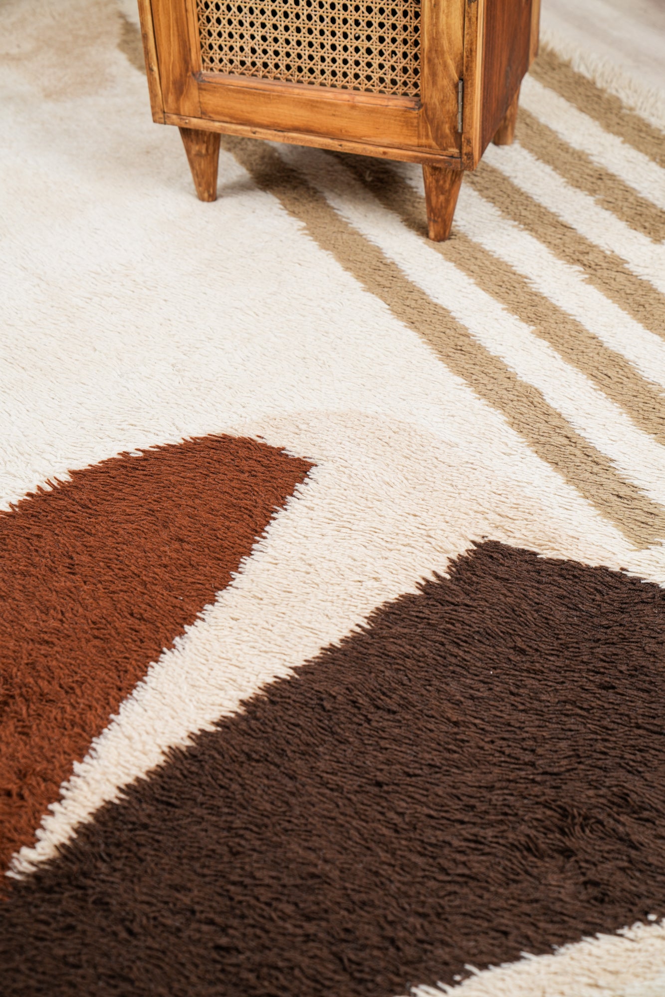 Vintage Scandinavian Rya Rug 11'6" x 8'