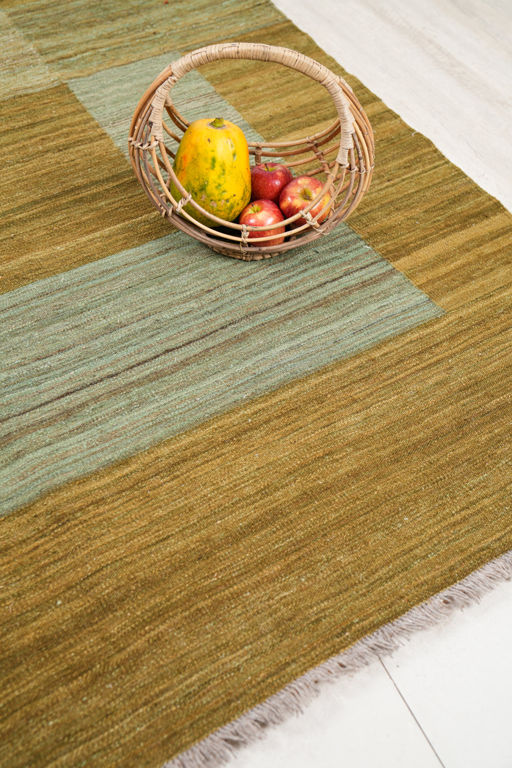 Contemporary kilim rug 7'10" x 5'9" (art deco)