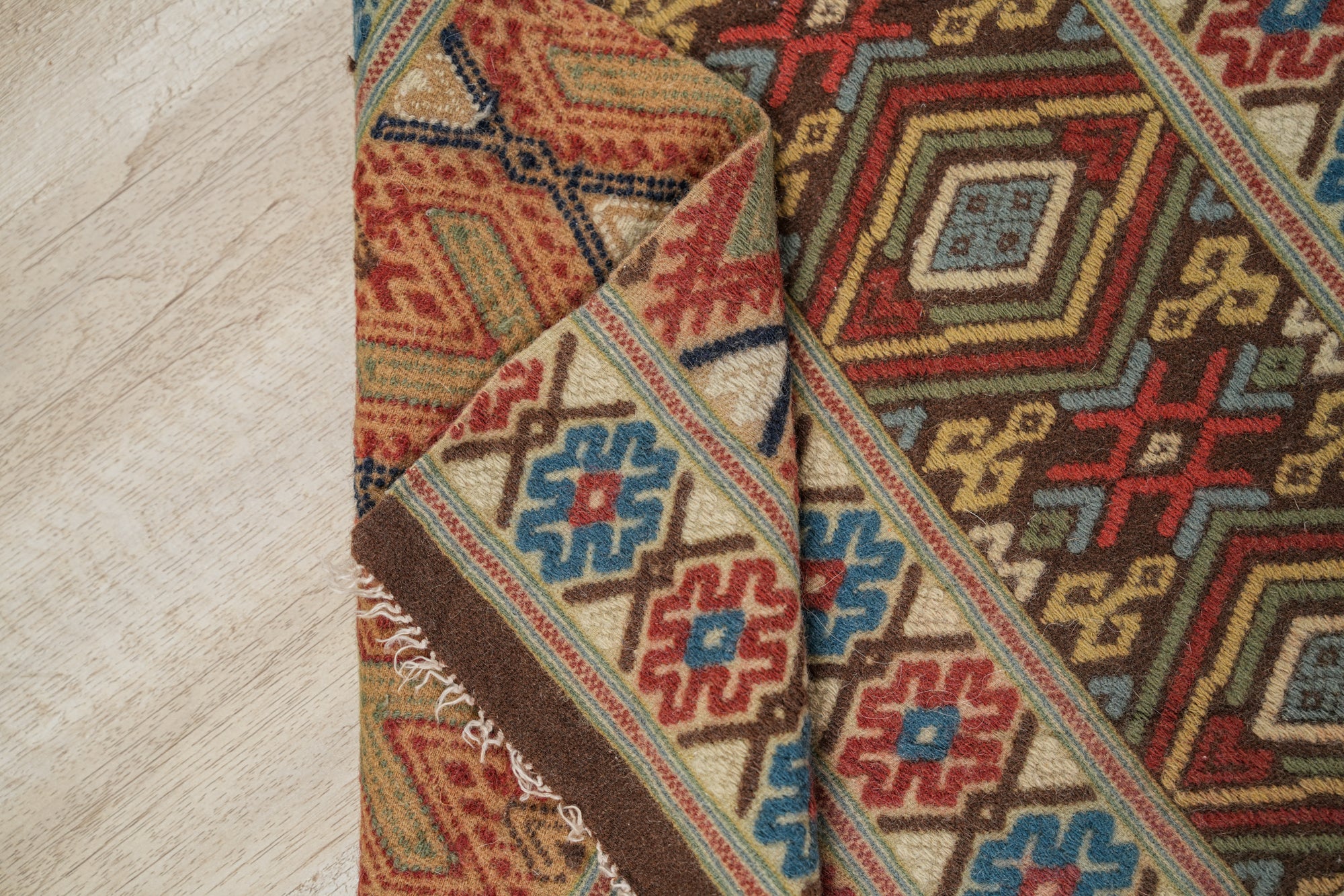 Vintage Swedish Textile 5'5" x 1'8"