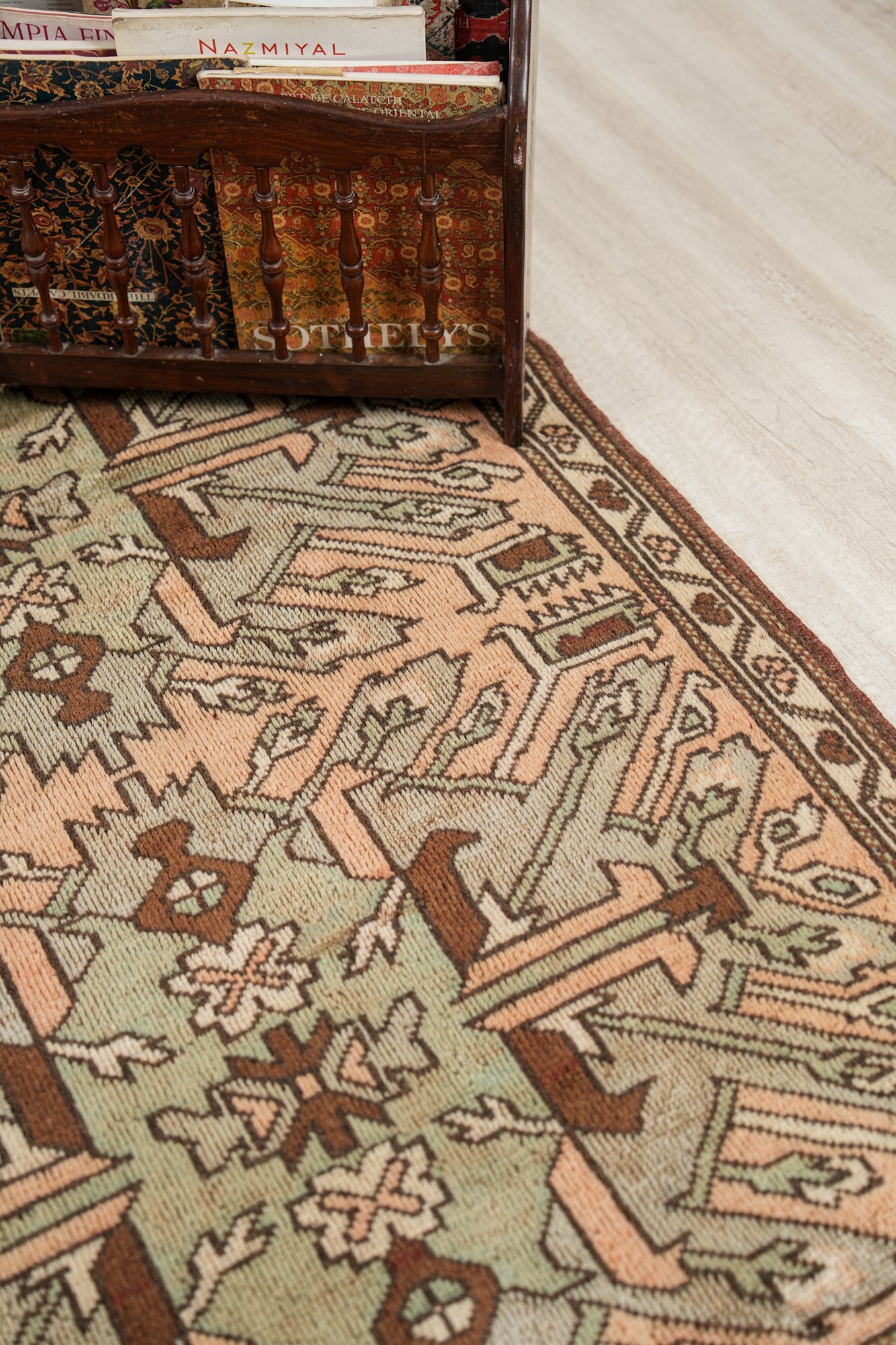 Vintage Turkish Rug 6'1" x 3'3"