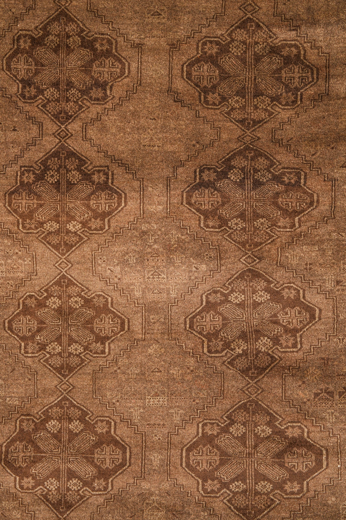 Vintage Turkmen Rug 11'9" x 9'5"
