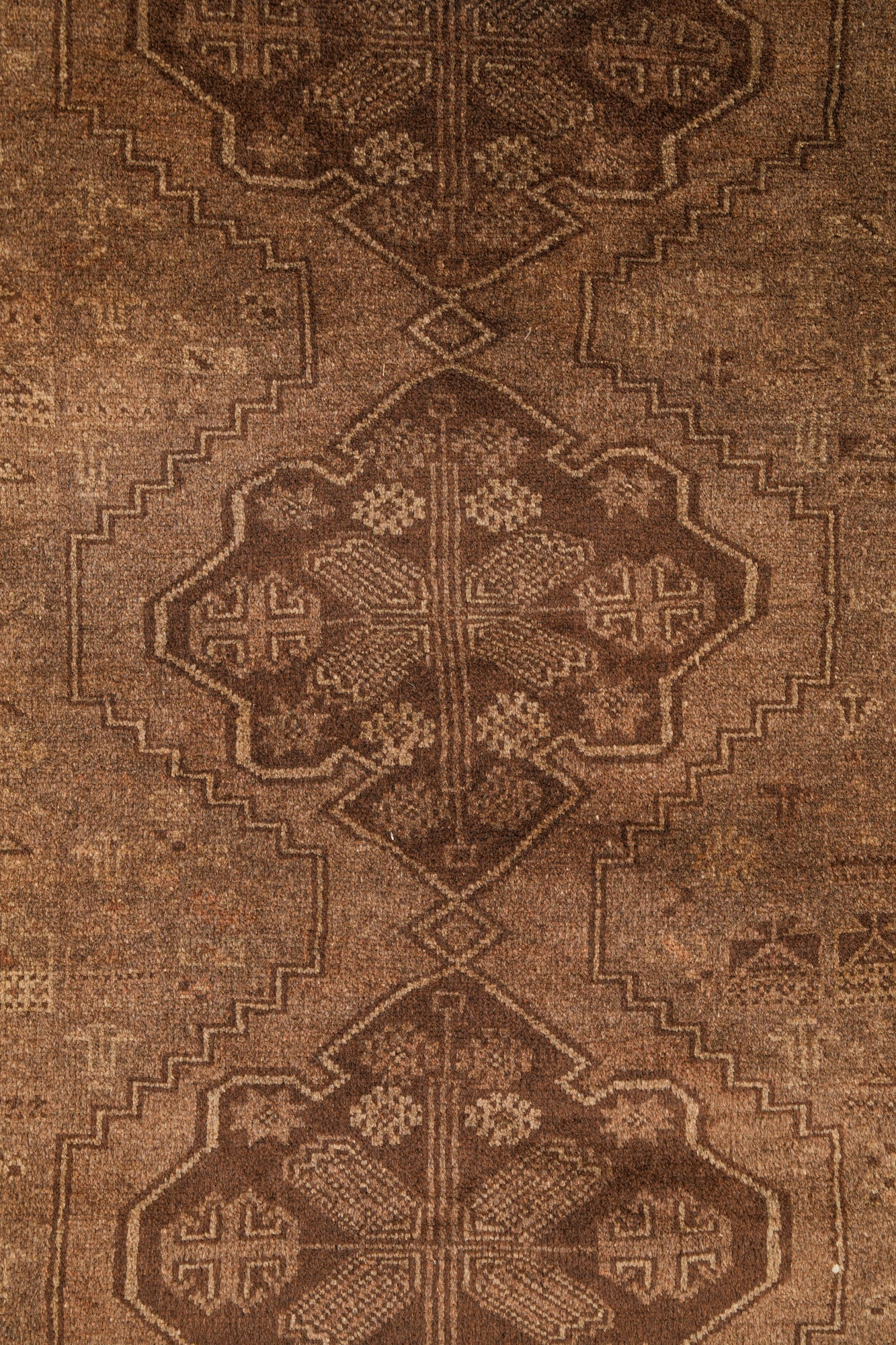 Vintage Turkmen Rug 11'9" x 9'5"