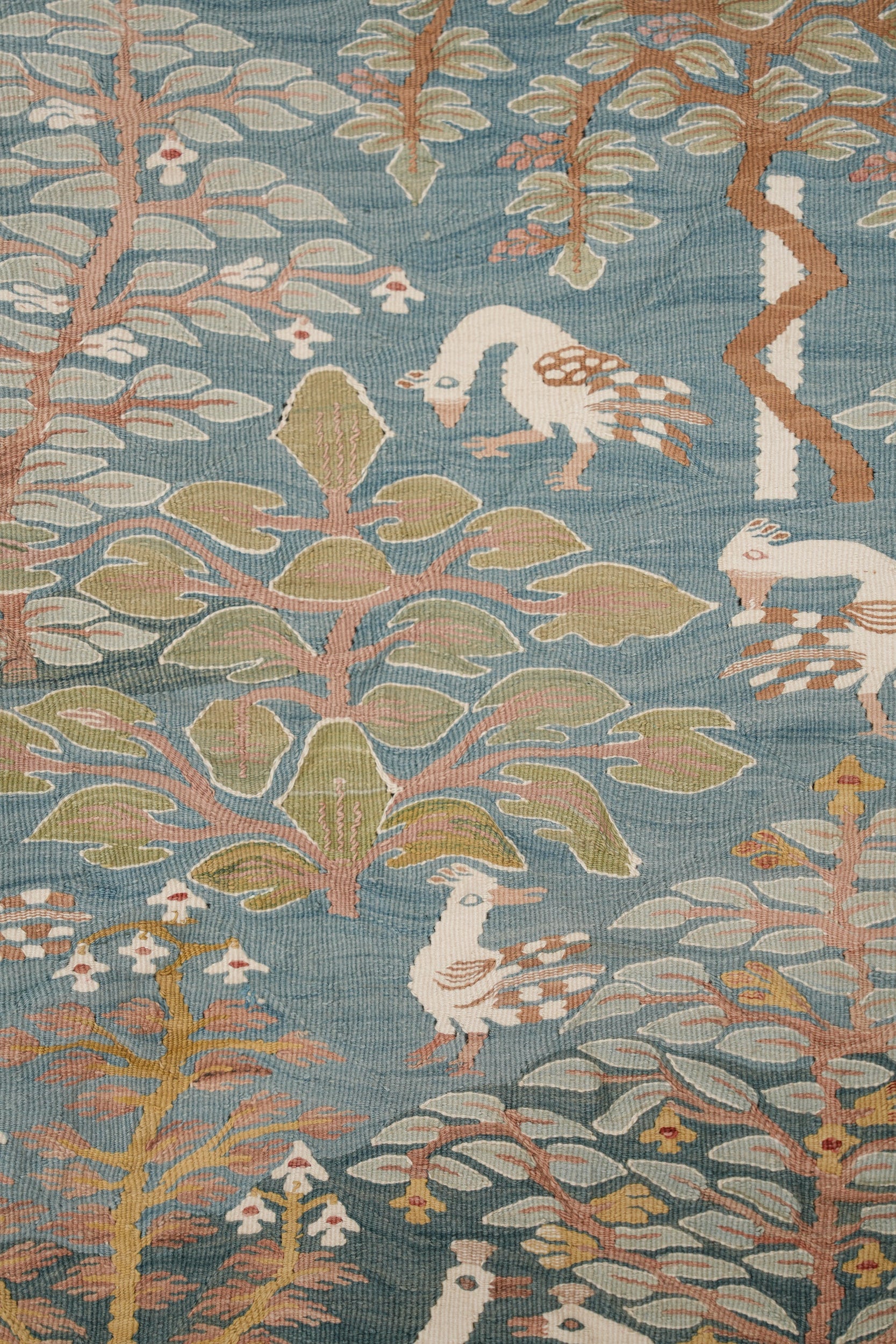 Vintage Egyptian Wissa Wassef Tapestry 1'8" x 1'3"