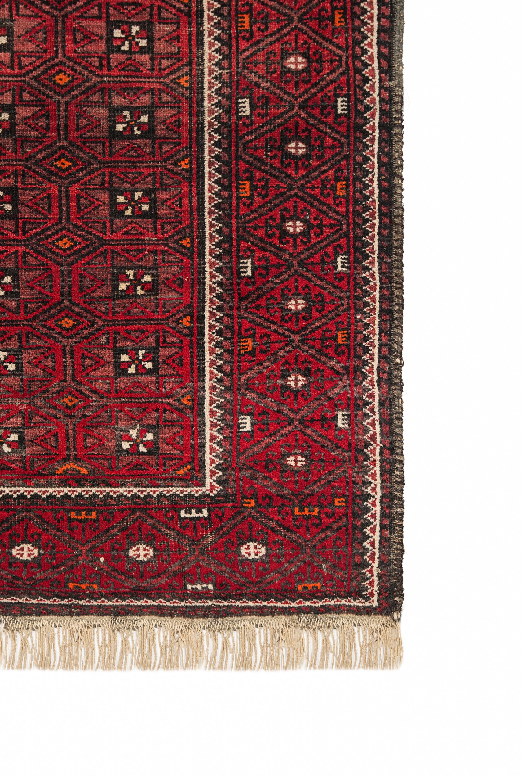 Vintage Baloch Rug 7' x 4'