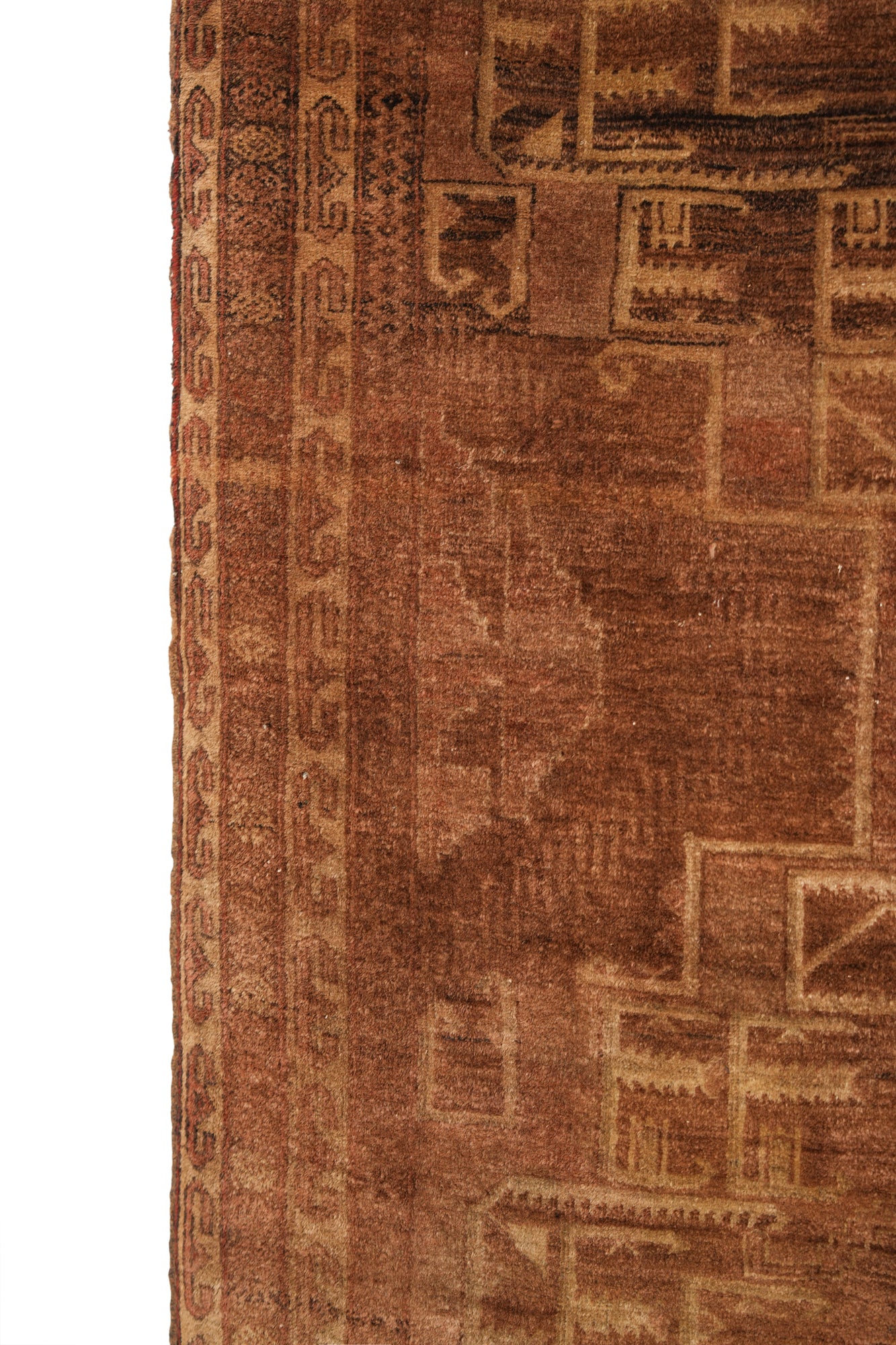 Vintage Baloch Rug 5'9" x 3'8"