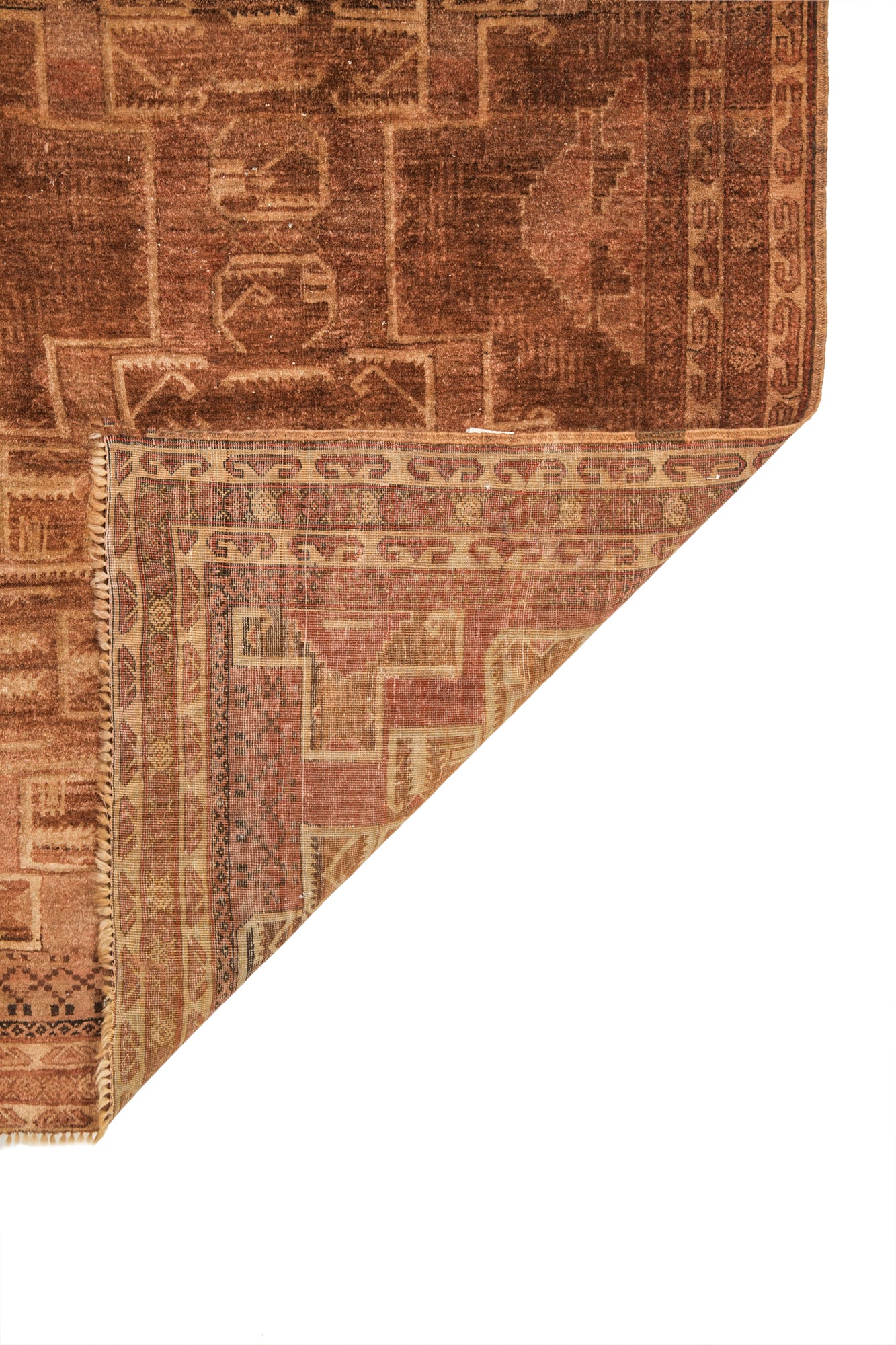 Vintage Baloch Rug 5'9" x 3'8"