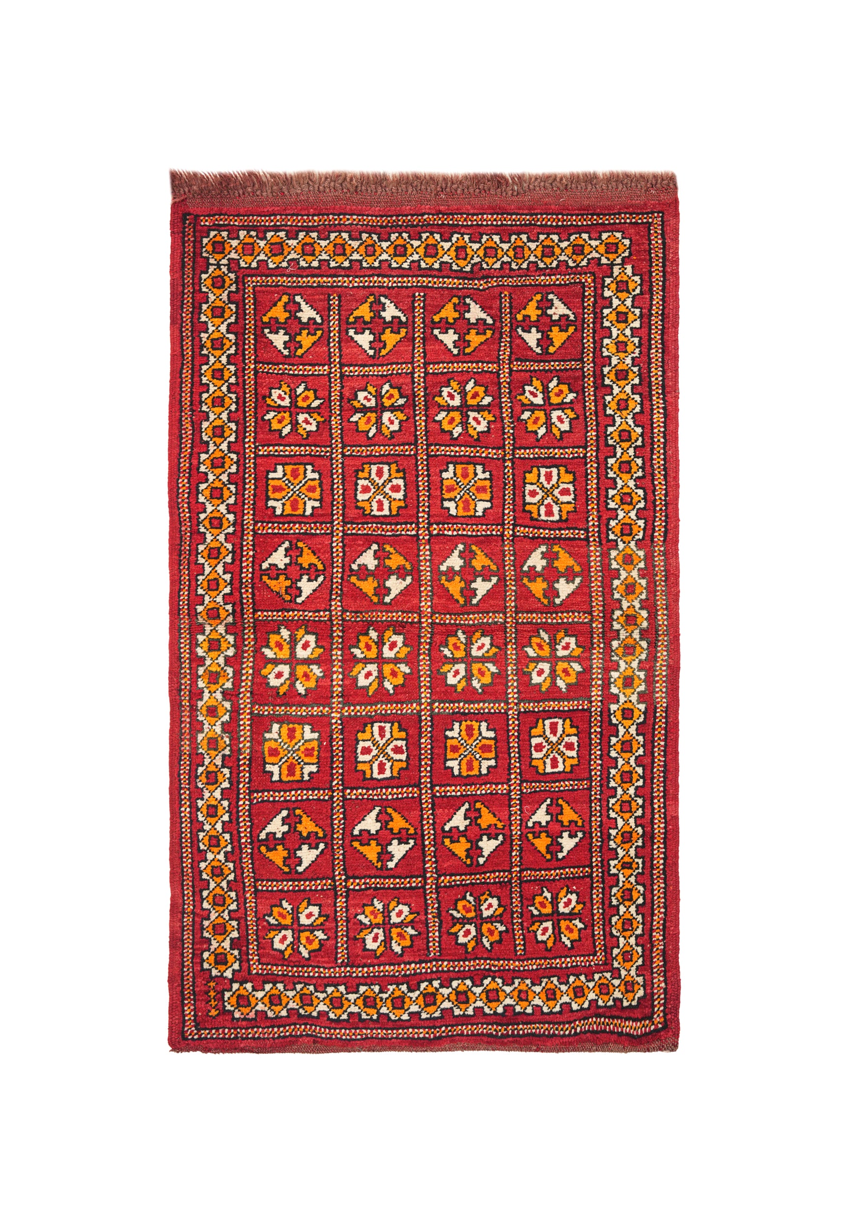 Vintage Moroccan Zemmour Rug 4'1" x 2'7"