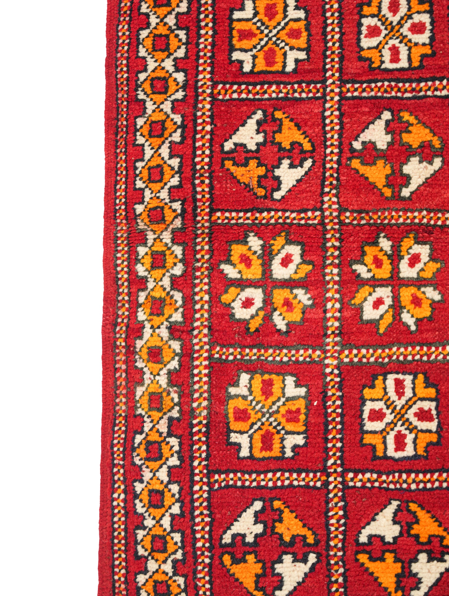 Vintage Moroccan Zemmour Rug 4'1" x 2'7"