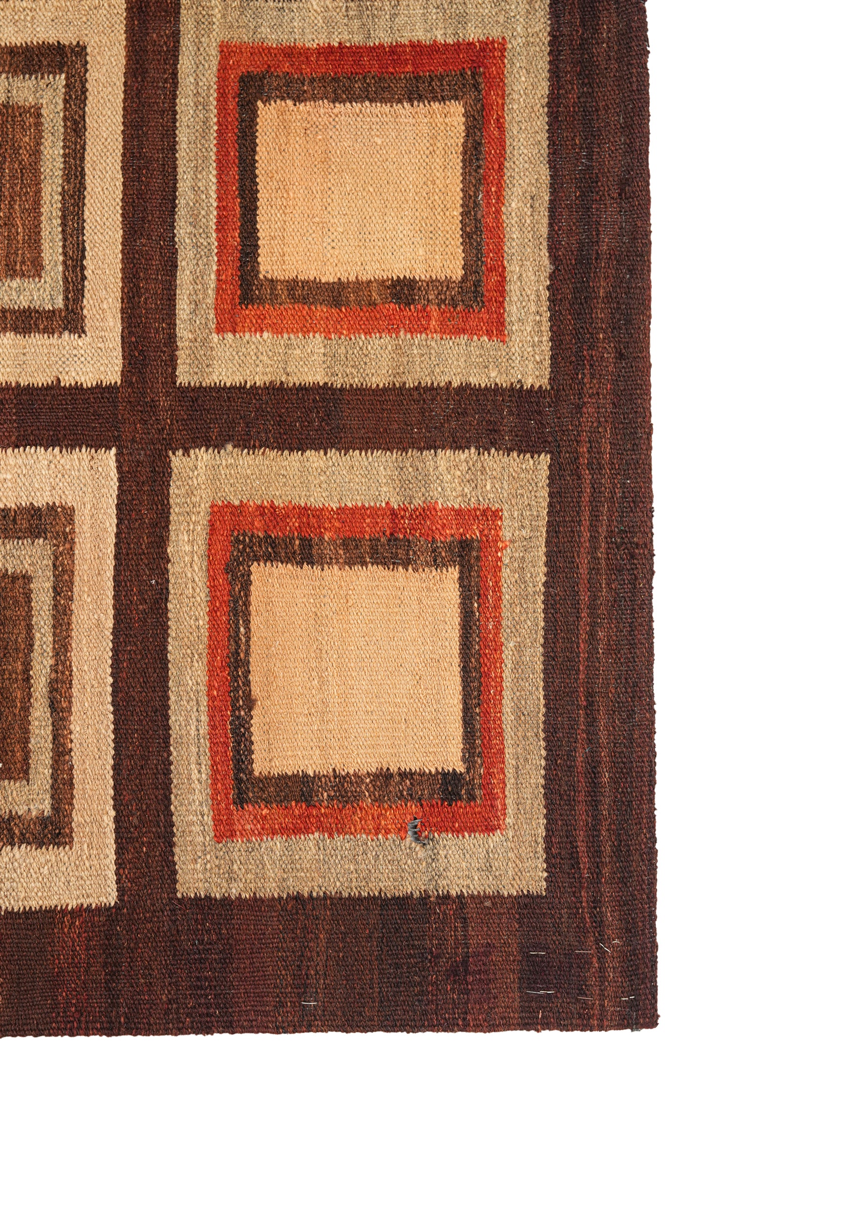 Vintage Afghan Kilim Runner 9'9" x 2'9"