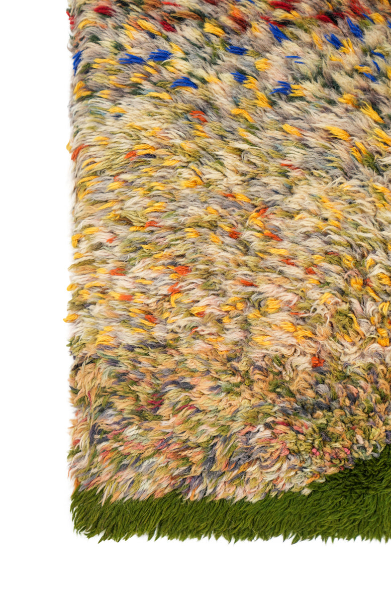 Vintage Scandinavian Rug 3'6" x 1'9"