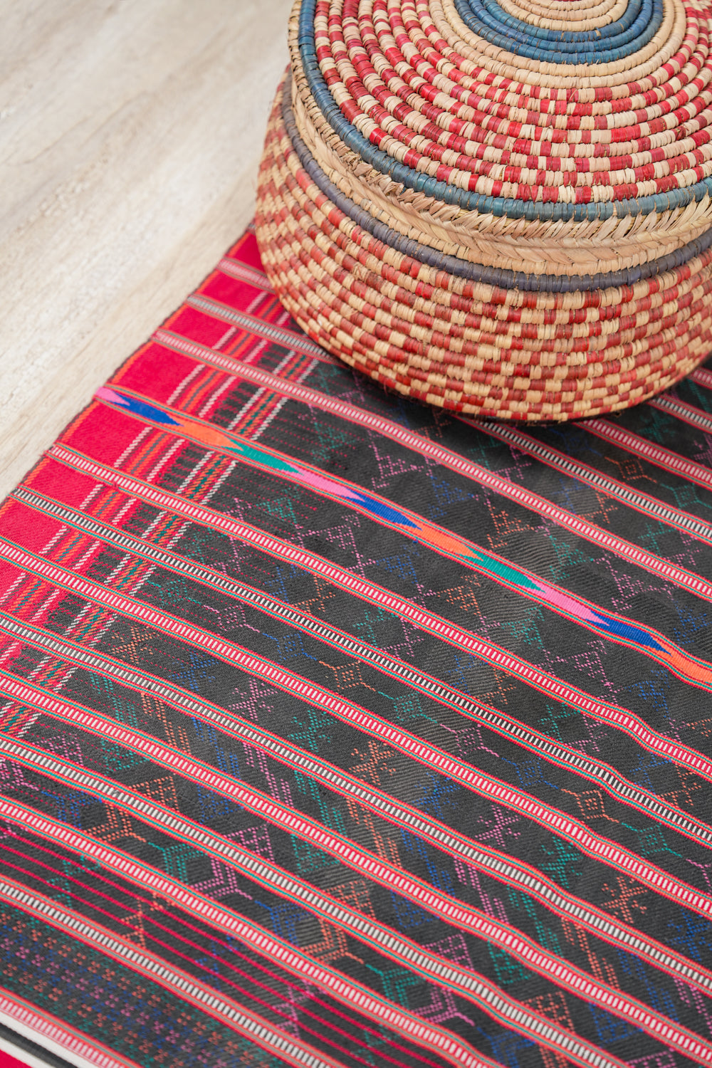 Vintage Rajasthani Tribal Textile 6' x 2'8"