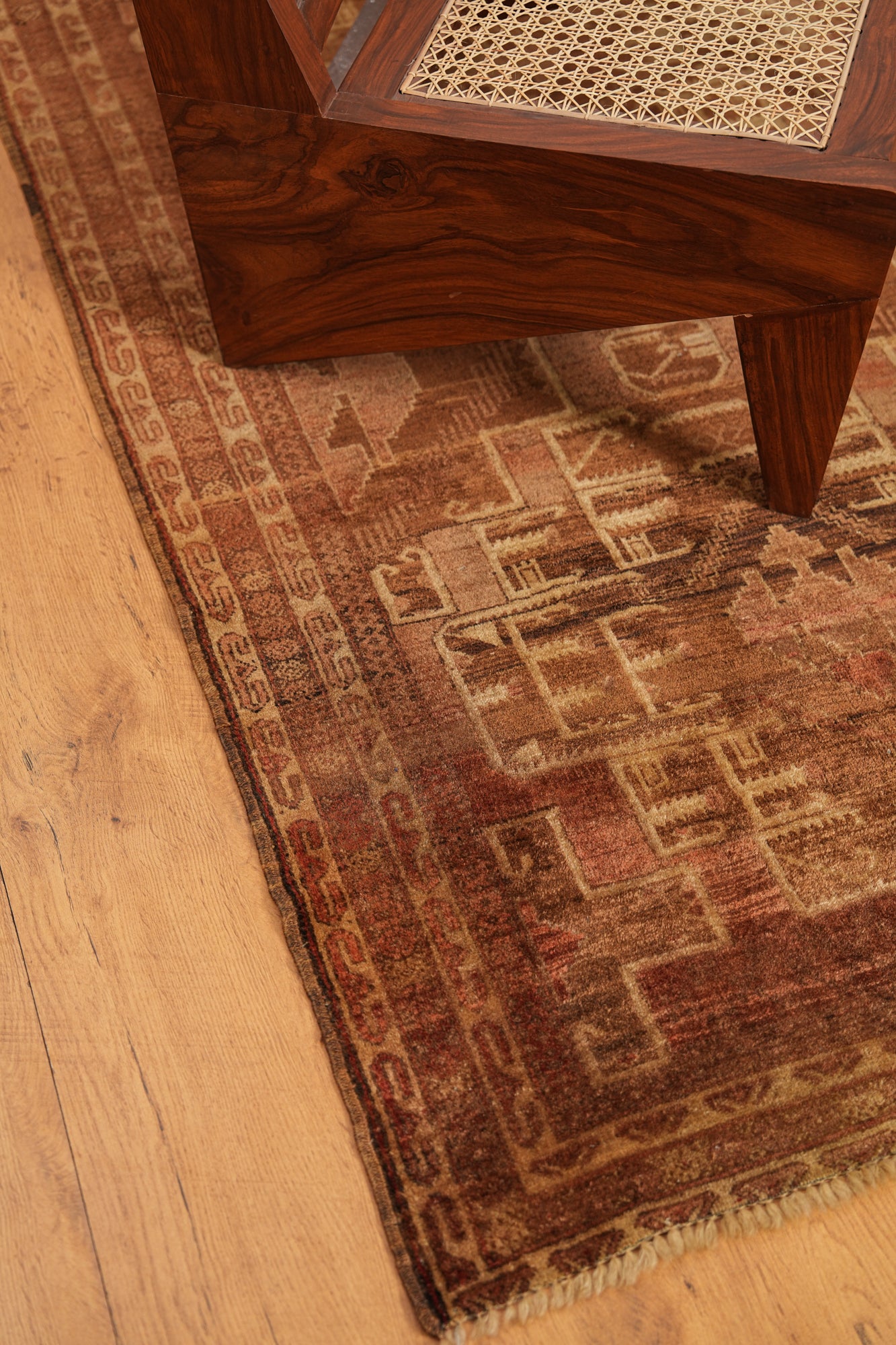 Vintage Baloch Rug 5'9" x 3'8"