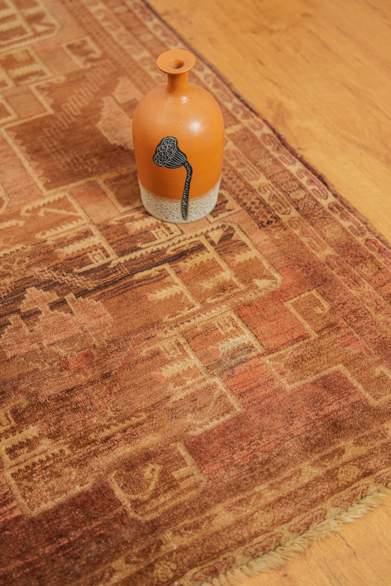 Vintage Baloch Rug 5'9" x 3'8"