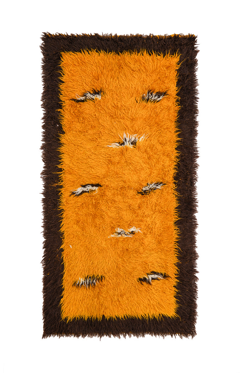 Vintage Moroccan Berber Rug 7' x 3'7"