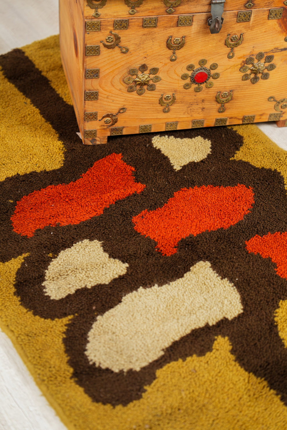 Vintage Dutch Desso Rya Rug (Pair) 4' x 2'2" each