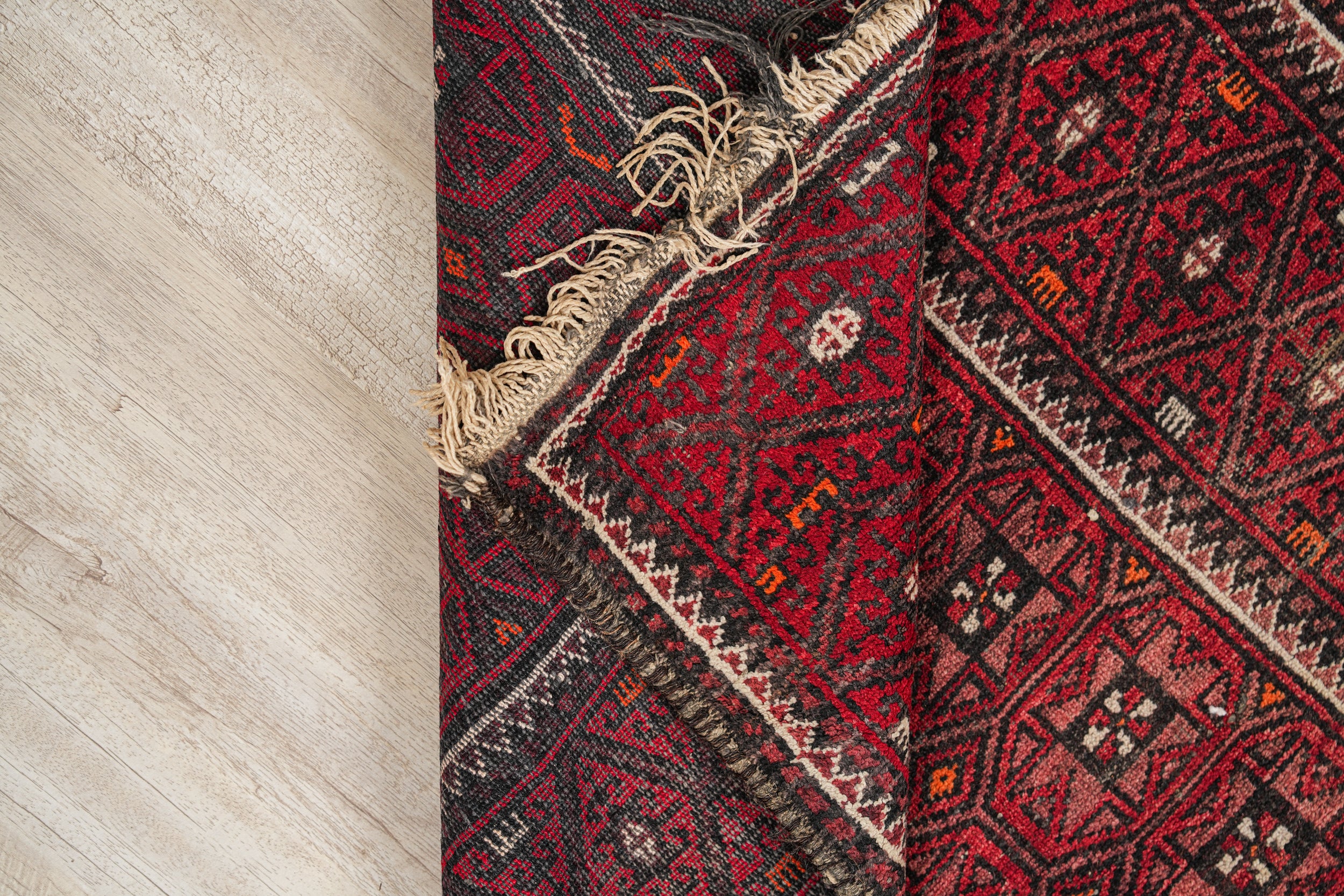 Vintage Baloch Rug 7' x 4'