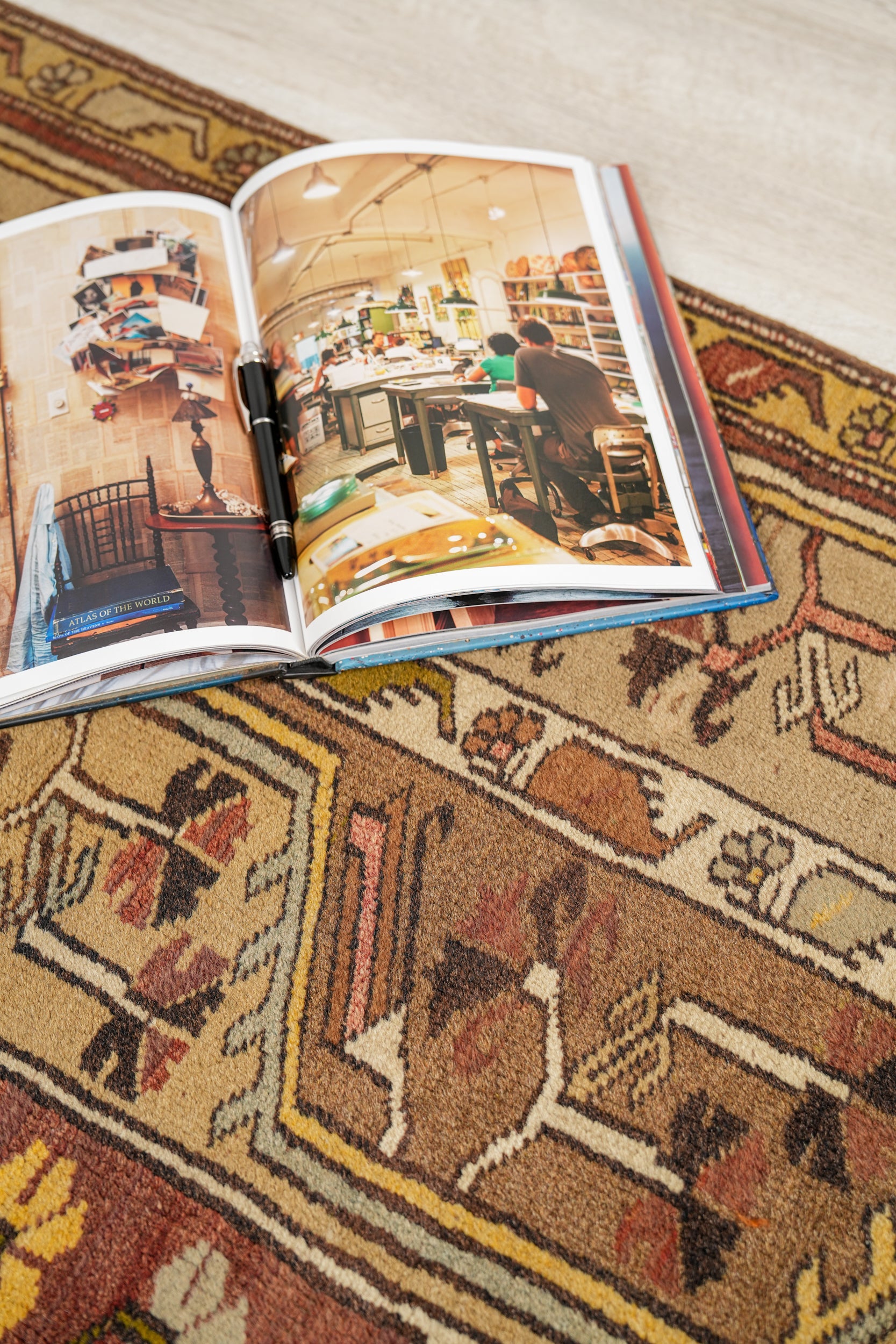 Vintage Turkish Milas Rug 7'1" x 4'1"