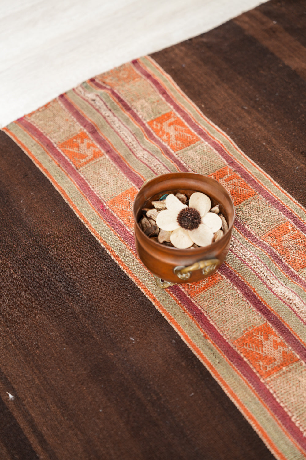 Vintage Aymara Peruvian Textile 3'6" x 3'