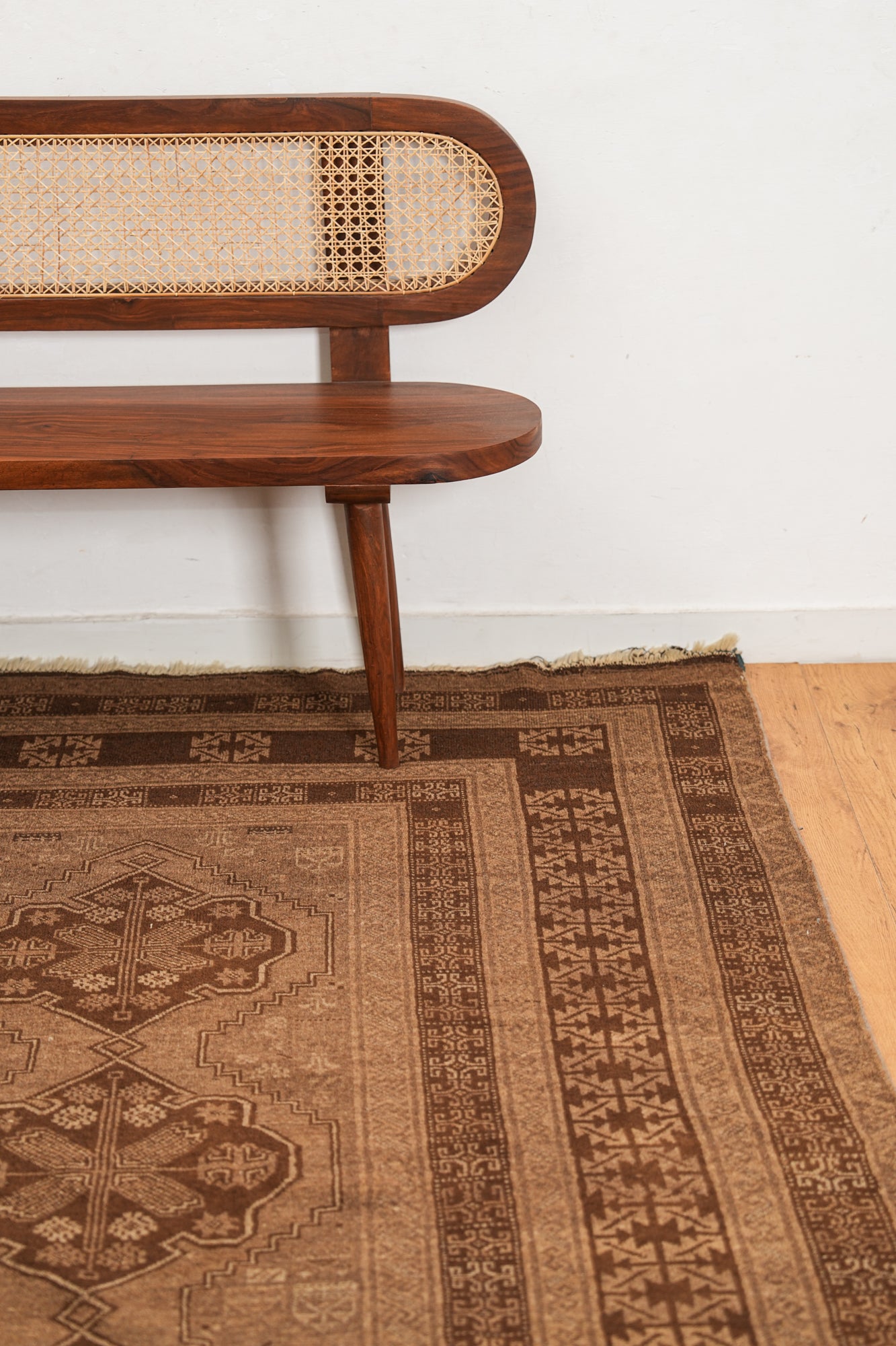 Vintage Turkmen Rug 11'9" x 9'5"