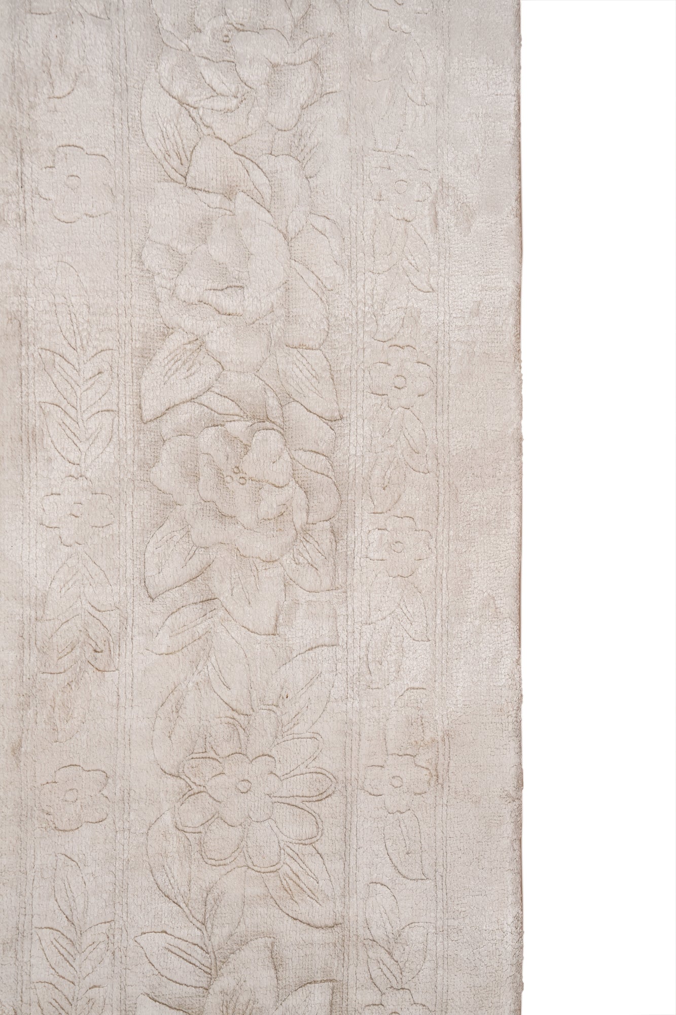 Vintage Chinese Floral Rug 9'8" x 7'9"