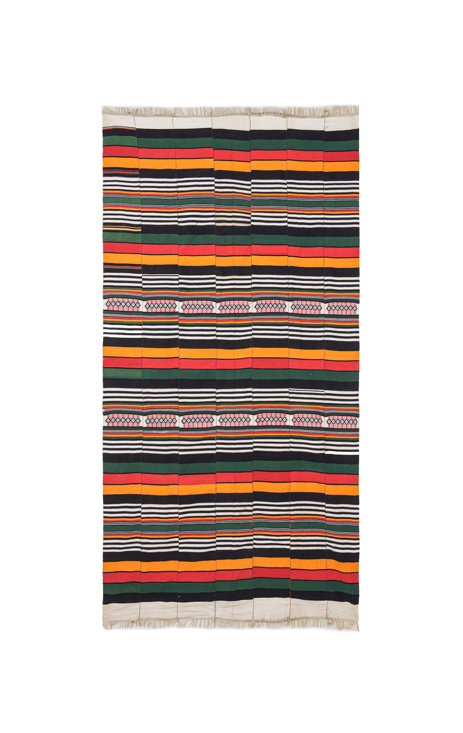 Antique African Fulani Dori Textile 8'6" X 4'5"