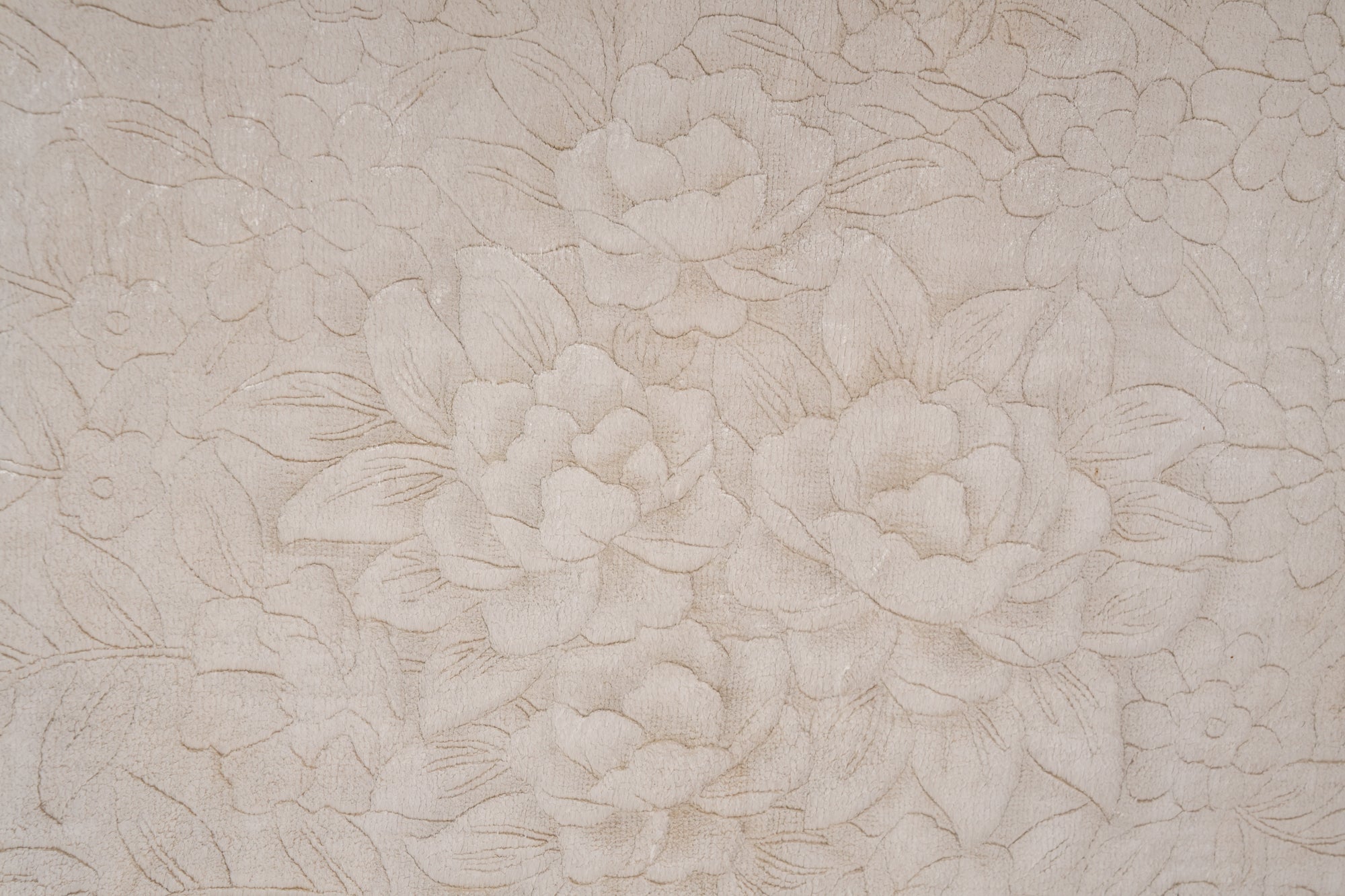 Vintage Chinese Floral Rug 9'8" x 7'9"