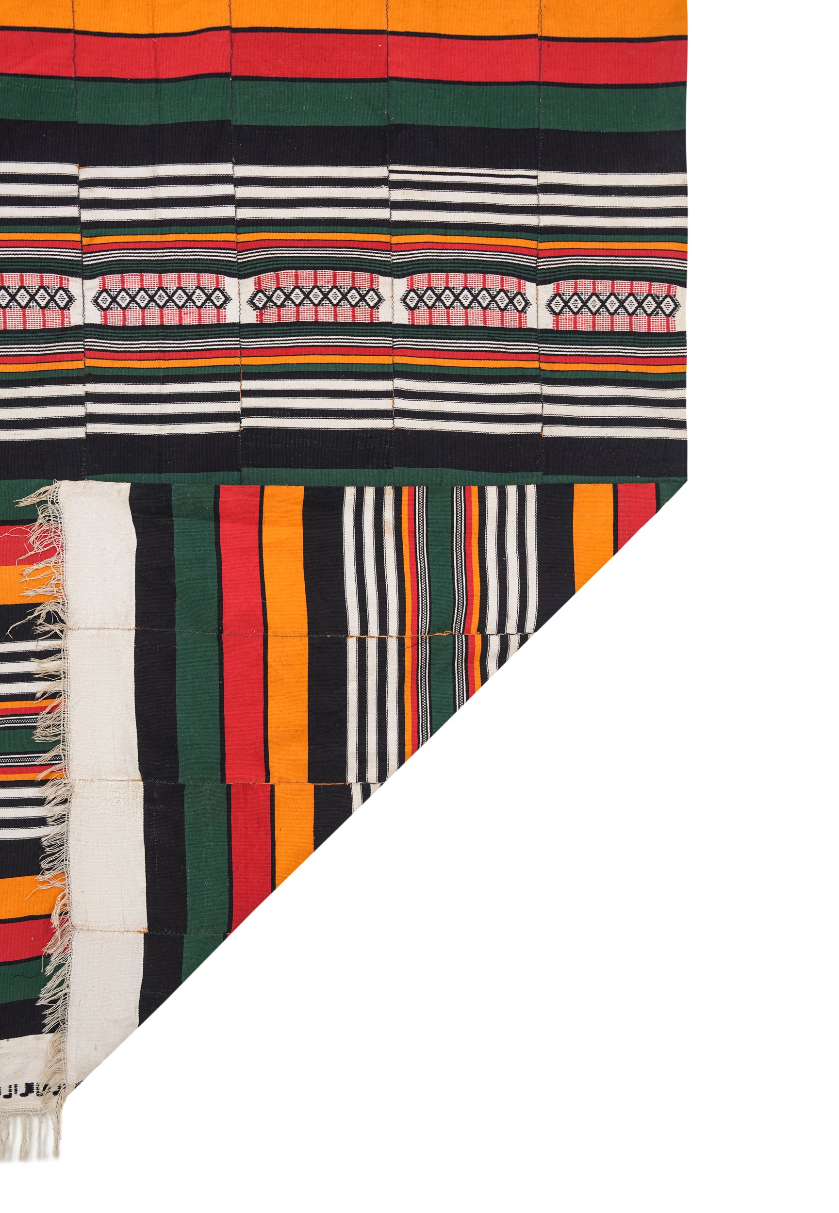 Antique African Fulani Dori Textile 8'6" X 4'5"