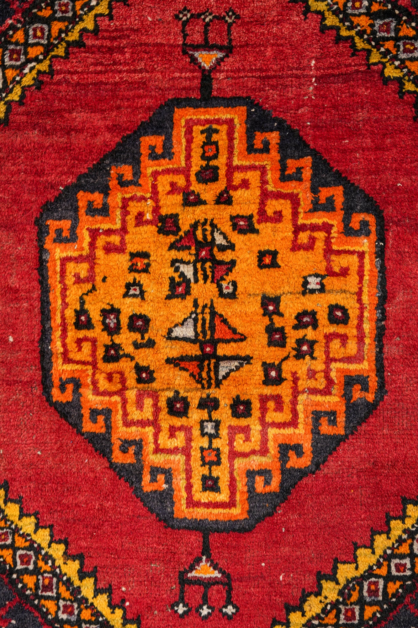 Vintage Turkish Rug 3'4" x 2'