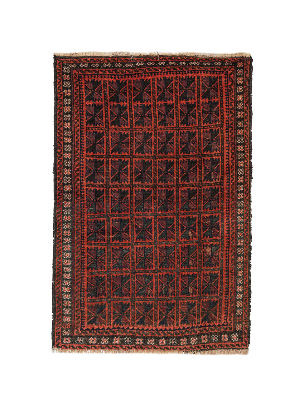 Vintage Turkmen Rug 5' x 3'6"