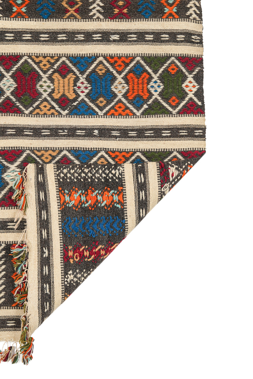 Vintage Moroccan Kilim 4'1" x 2'2"