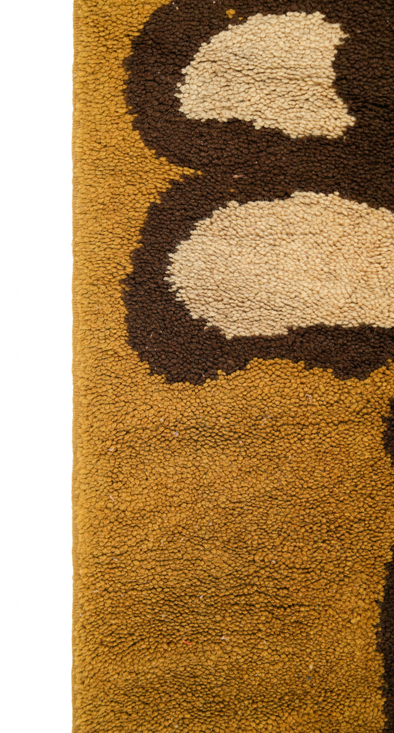 Vintage Dutch Desso Rya Rug (Pair) 4' x 2'2" each