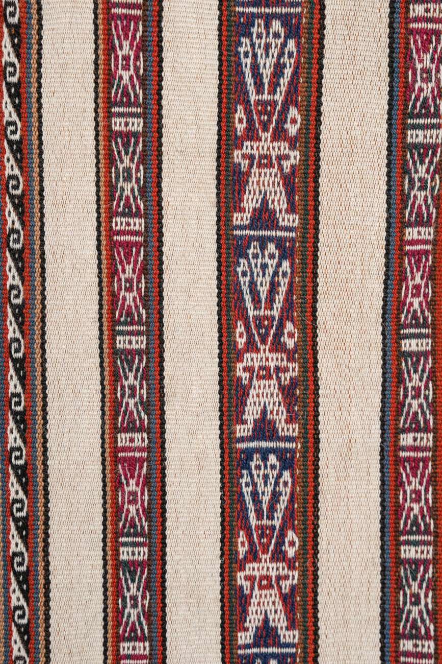 Vintage Peruvian Textile 4'10" x 1'3"