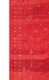 Vintage Moroccan tribal Kilim 10' x 6'5"