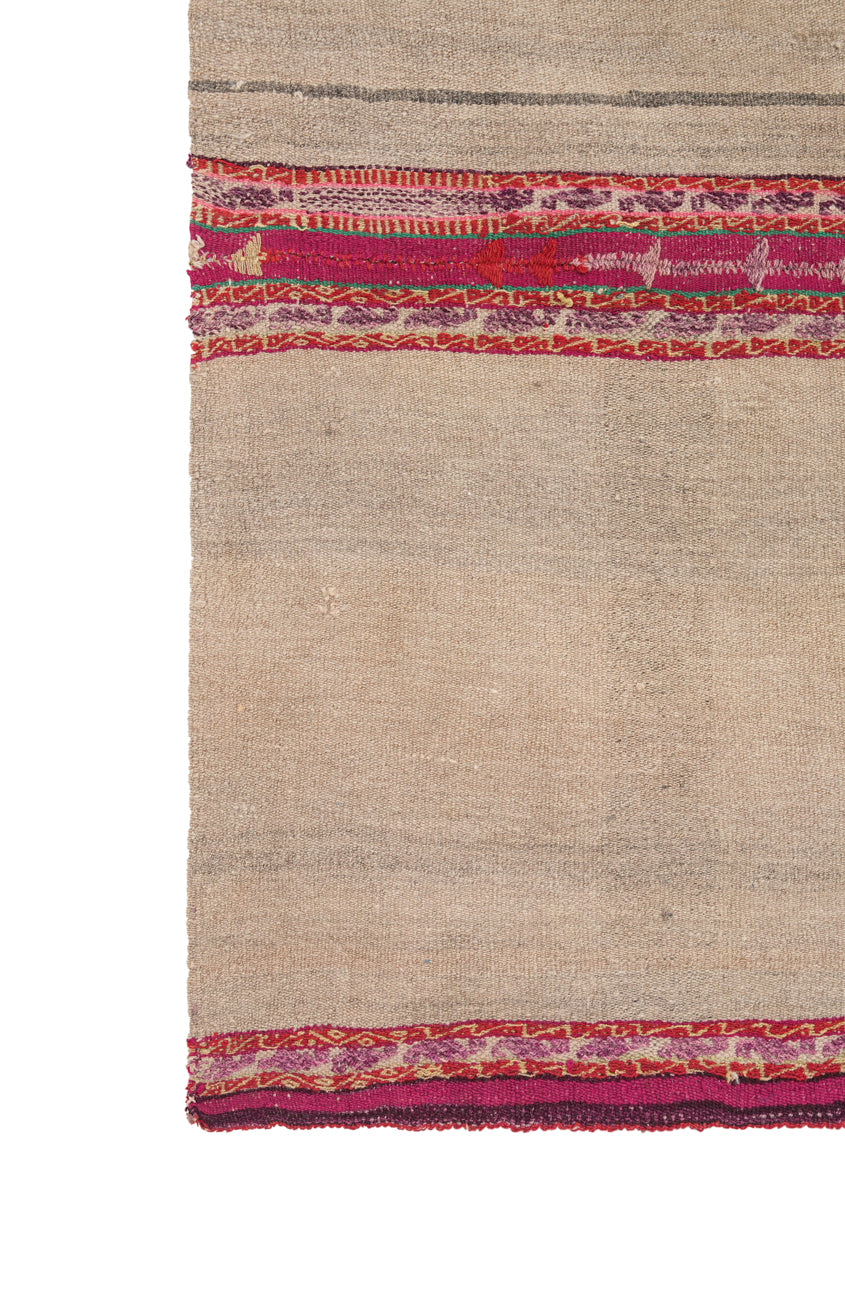 Vintage Bolivian Manta Textile 3'5" x 3'4"