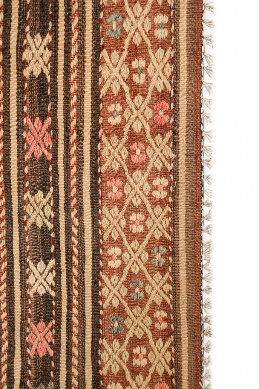 Vintage Turkish Kilim 4'4" X 2'