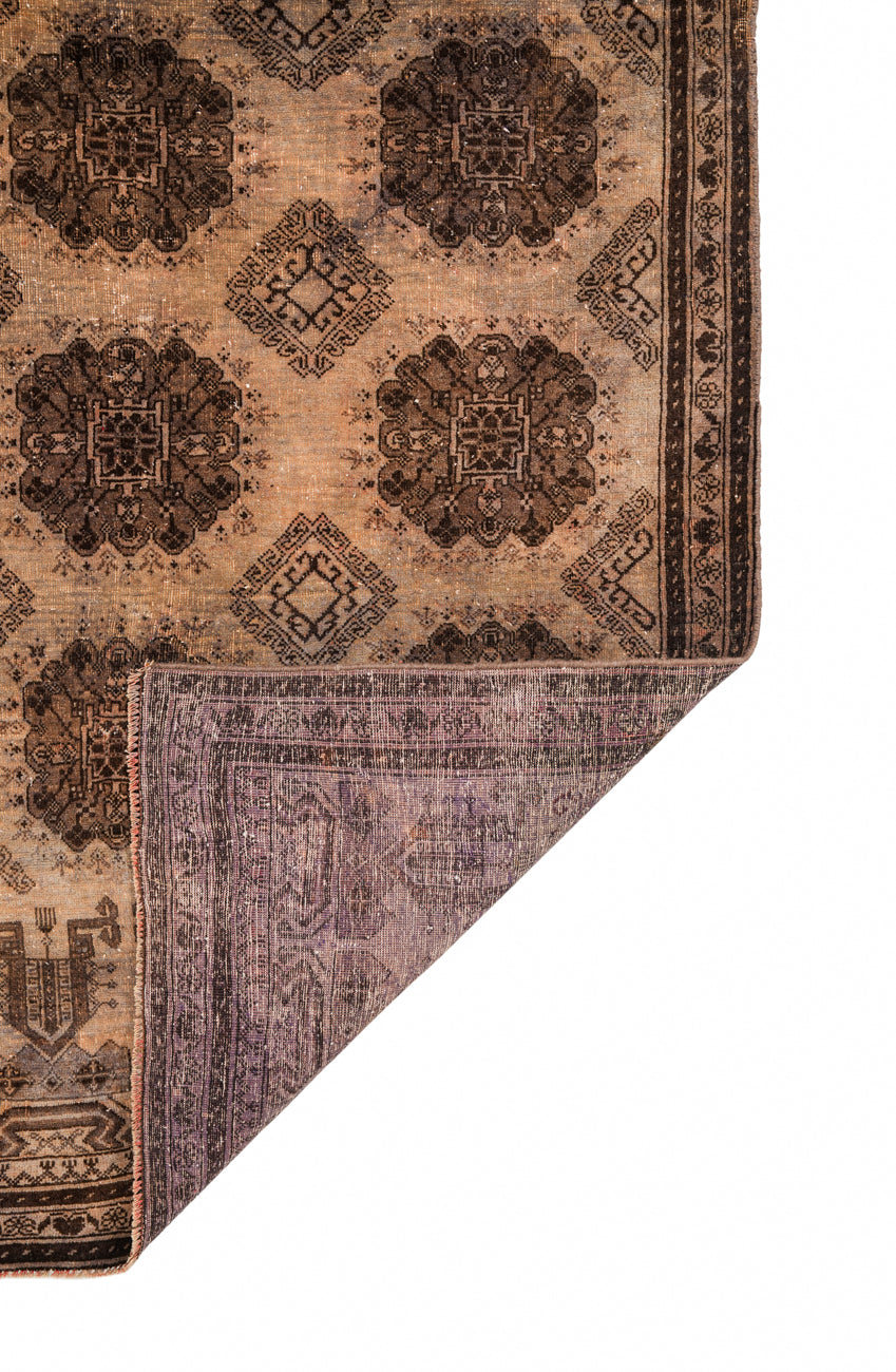 Vintage Turkmen Rug 7'7" X 5'1"