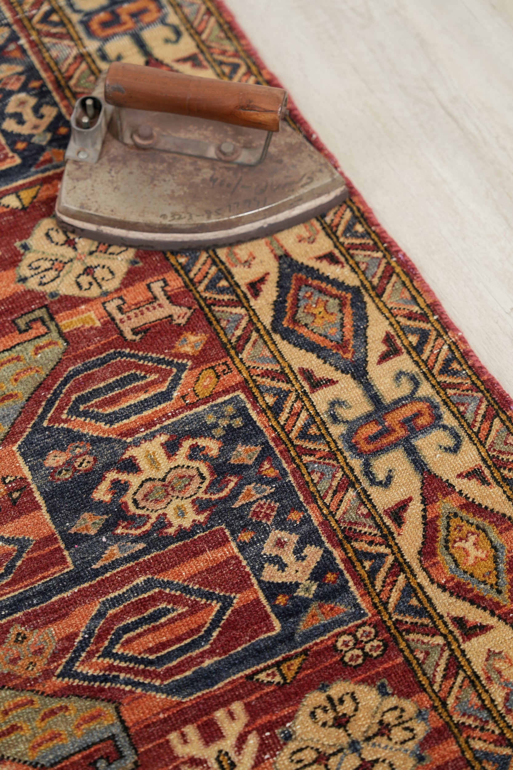 Vintage Turkmen Rug 5'9" x 3'10"