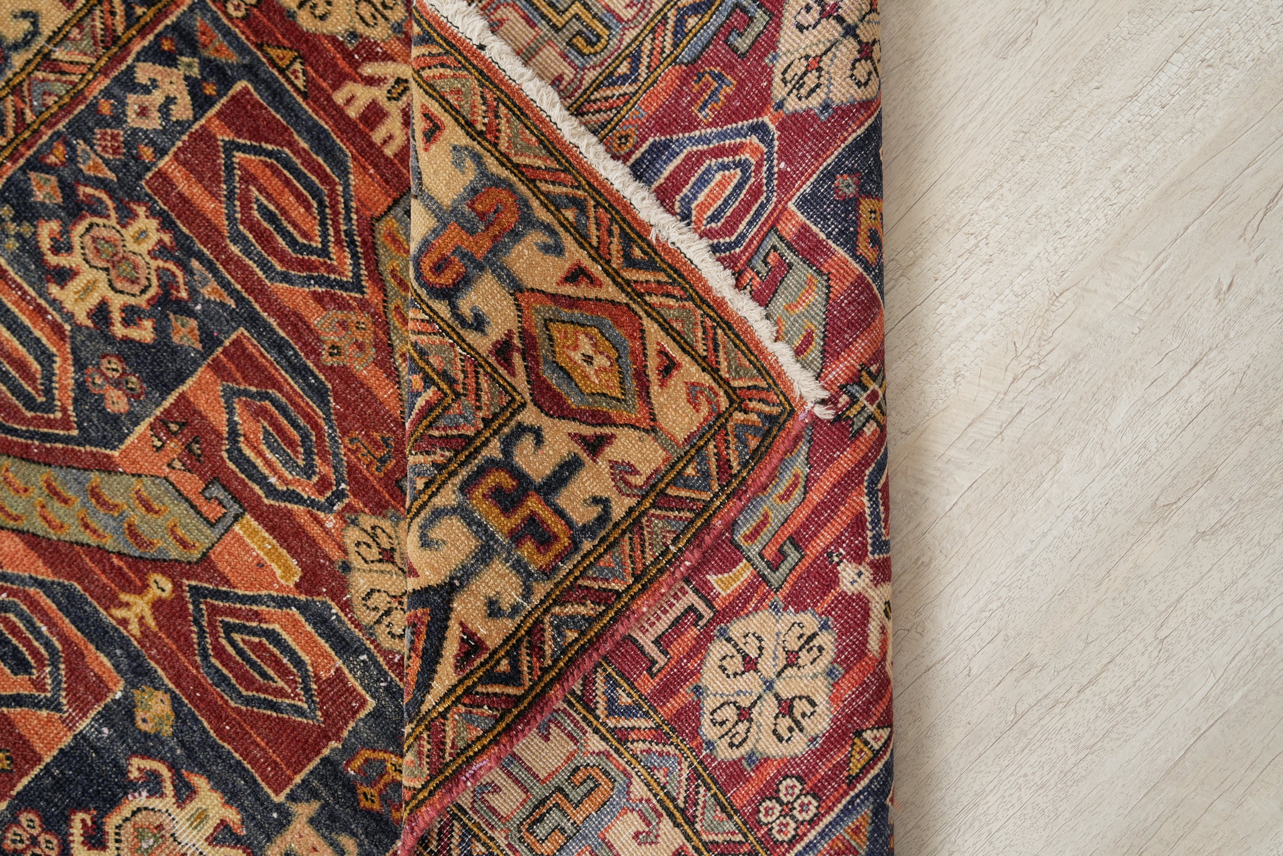 Vintage Turkmen Rug 5'9" x 3'10"