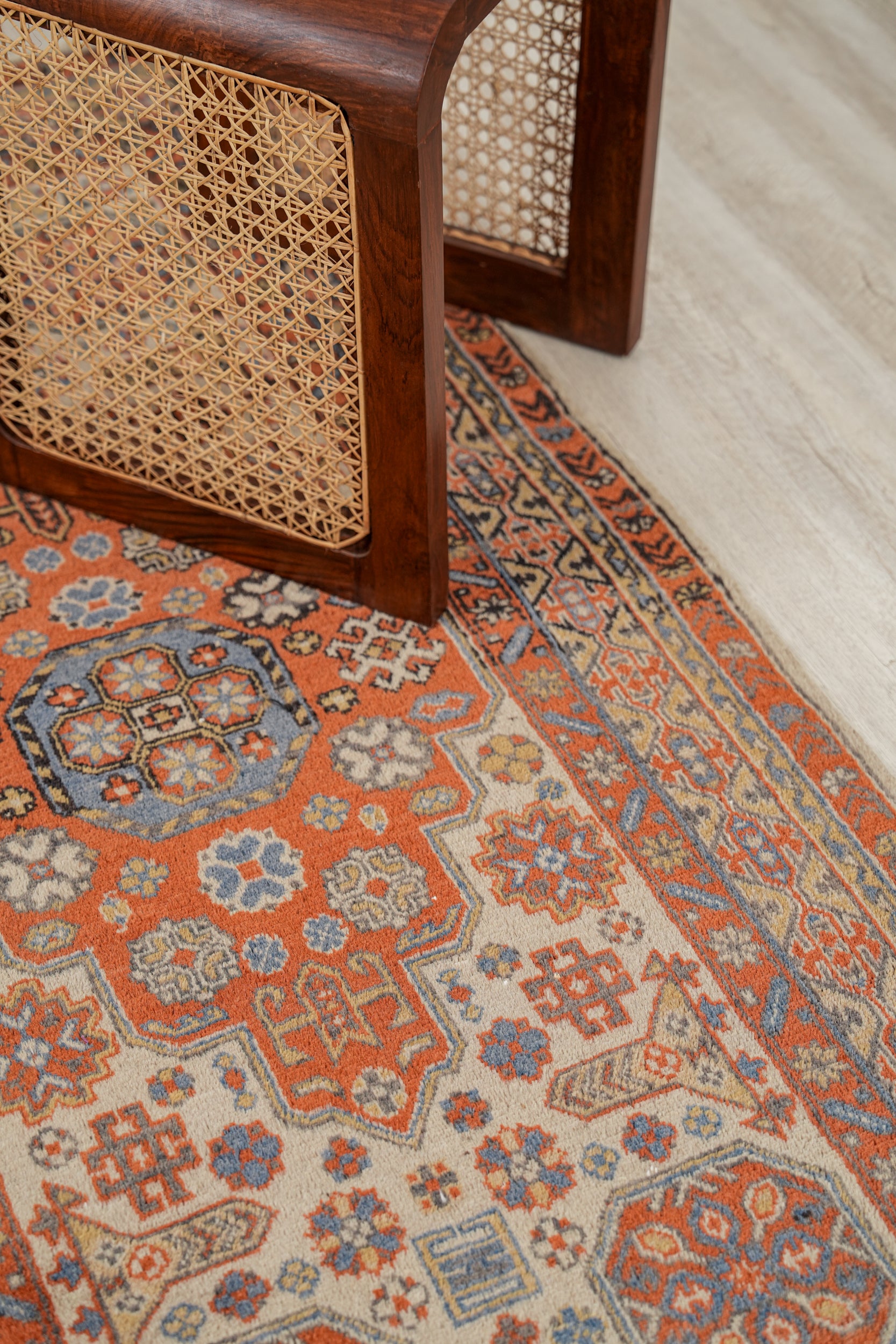 Vintage East Turkestan Khotan Rug 5'10" x 2'10"