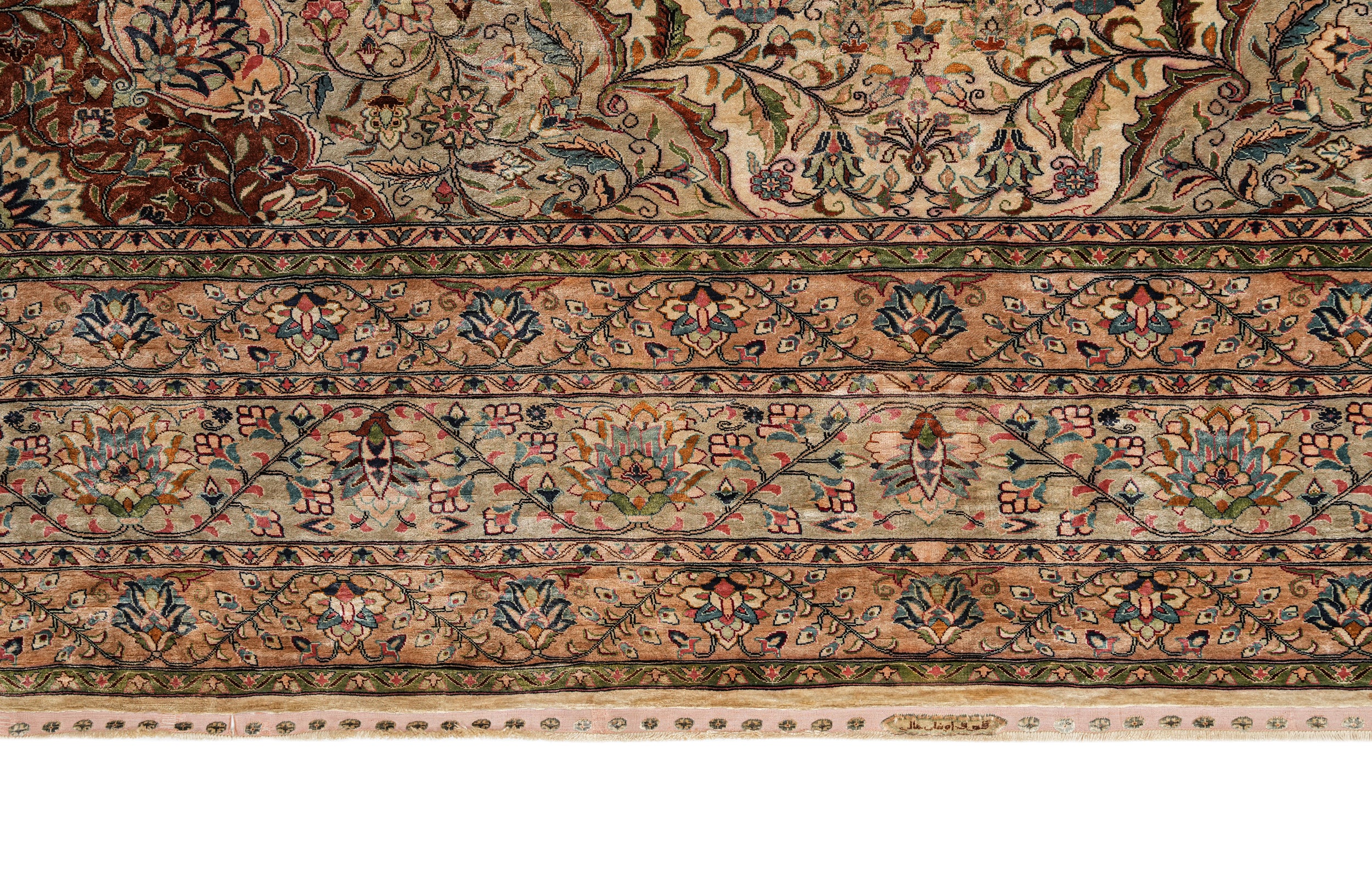 Turkish Silk Hereke Rug 11'6" x 8'8"