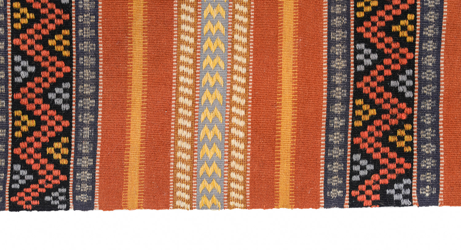 Vintage Scandinavian Embroidery 3' x 2'