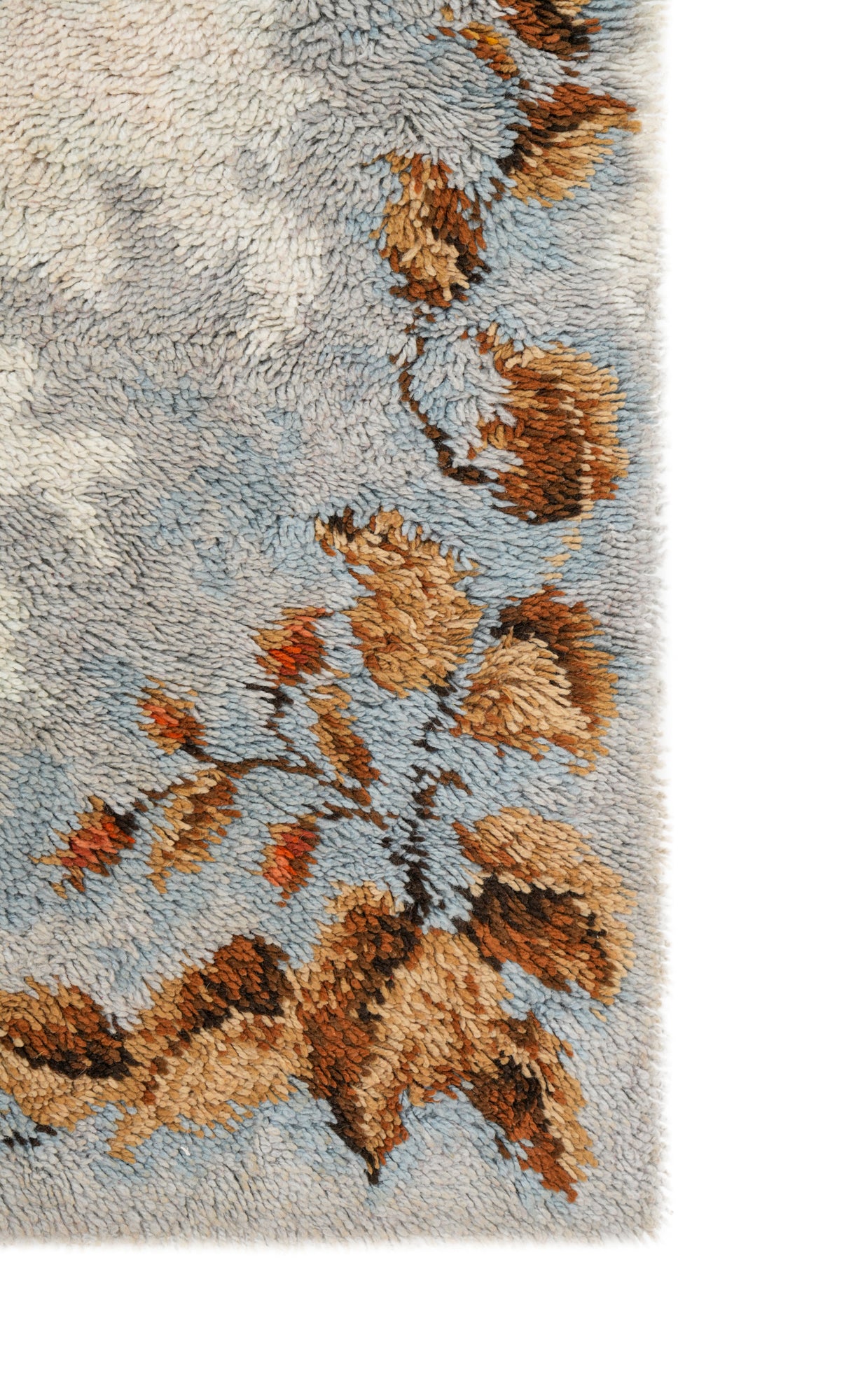 Vintage Scandinavian Rug 4'4" x 2'4"