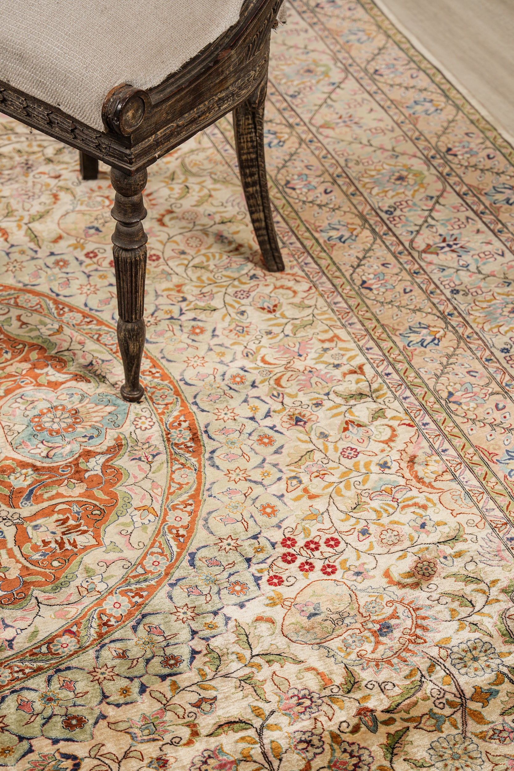 Turkish Silk Hereke Rug 11'6" x 8'8"