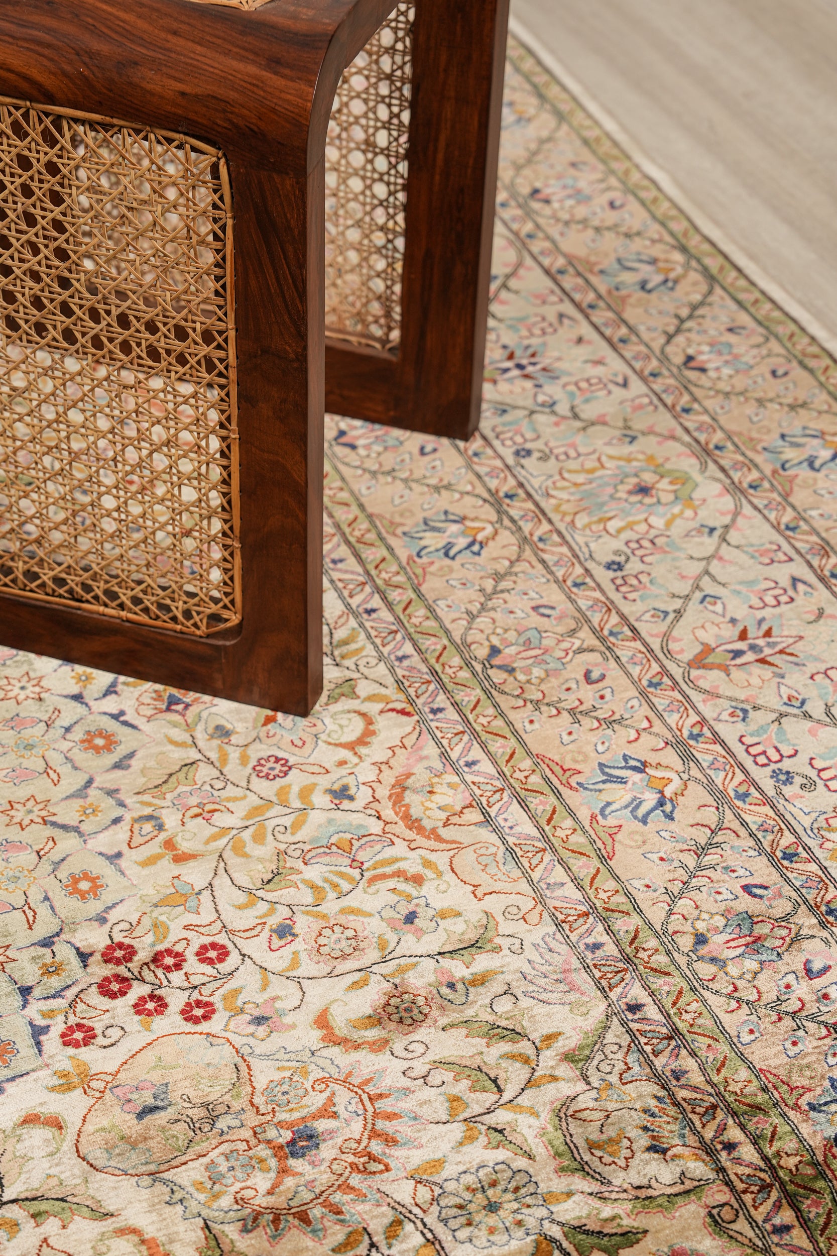 Turkish Silk Hereke Rug 11'6" x 8'8"